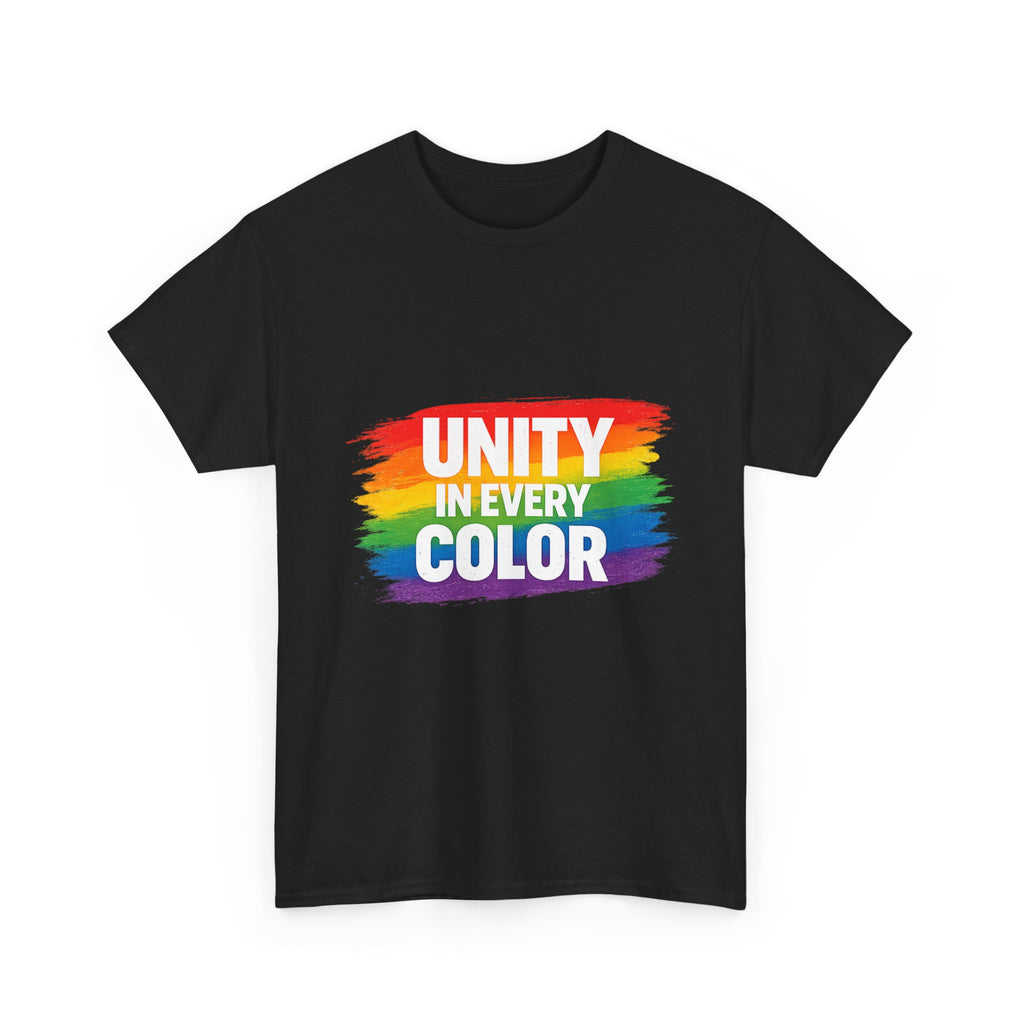 Unity In Every Color T-Shirt — Rainbow Pride Equality Tee
