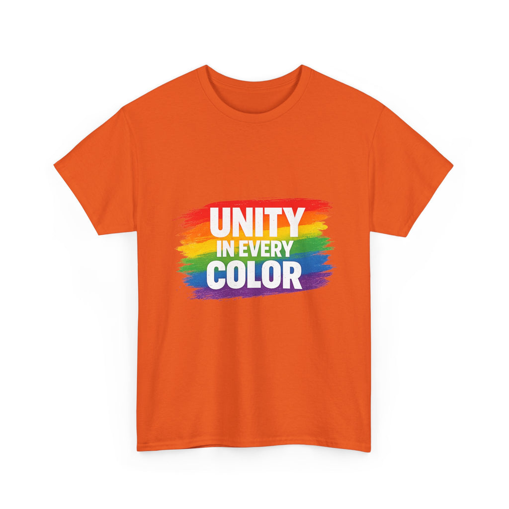 Unity In Every Color T-Shirt — Rainbow Pride Equality Tee