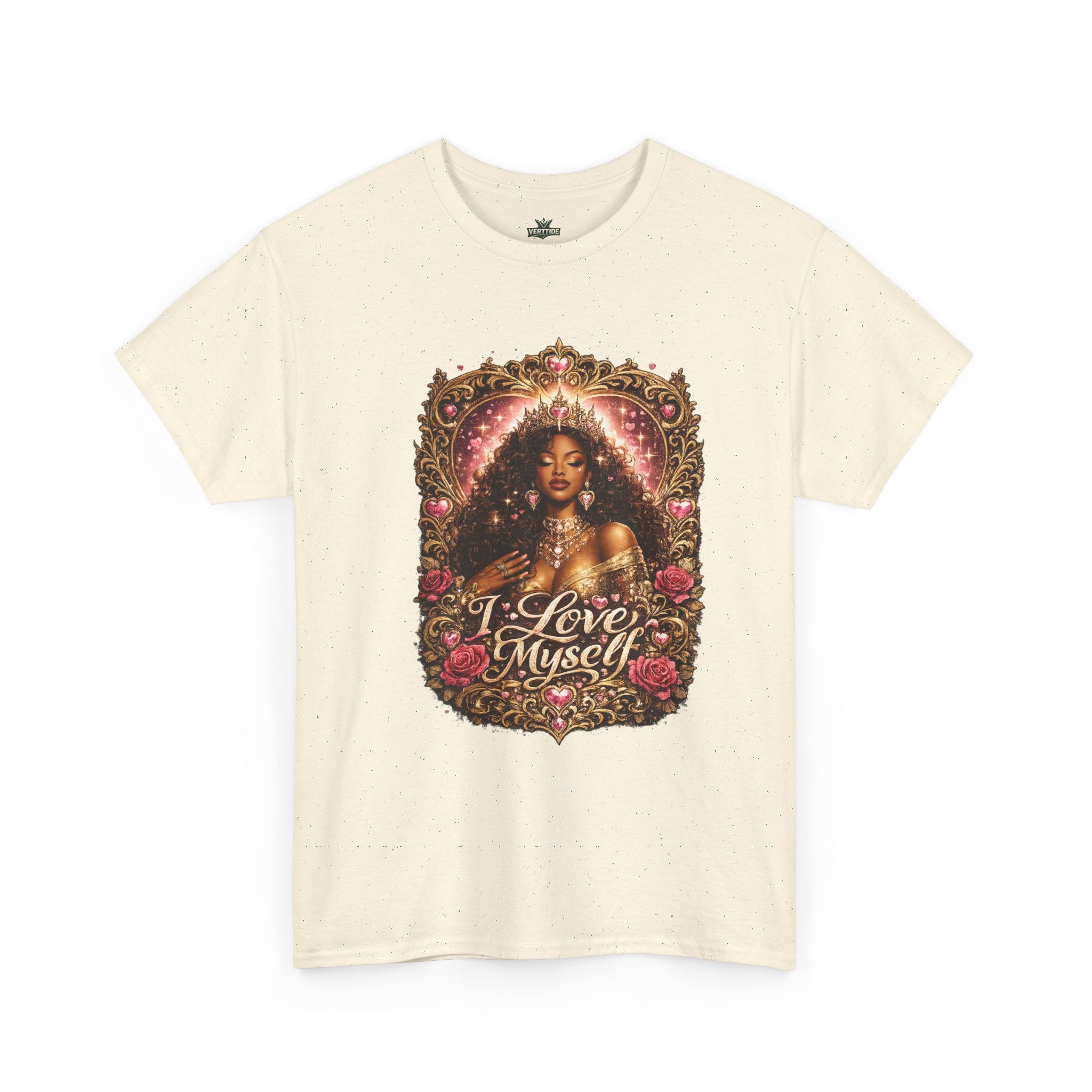T-Shirt — I Love Myself Vintage Floral Self-Love Graphic