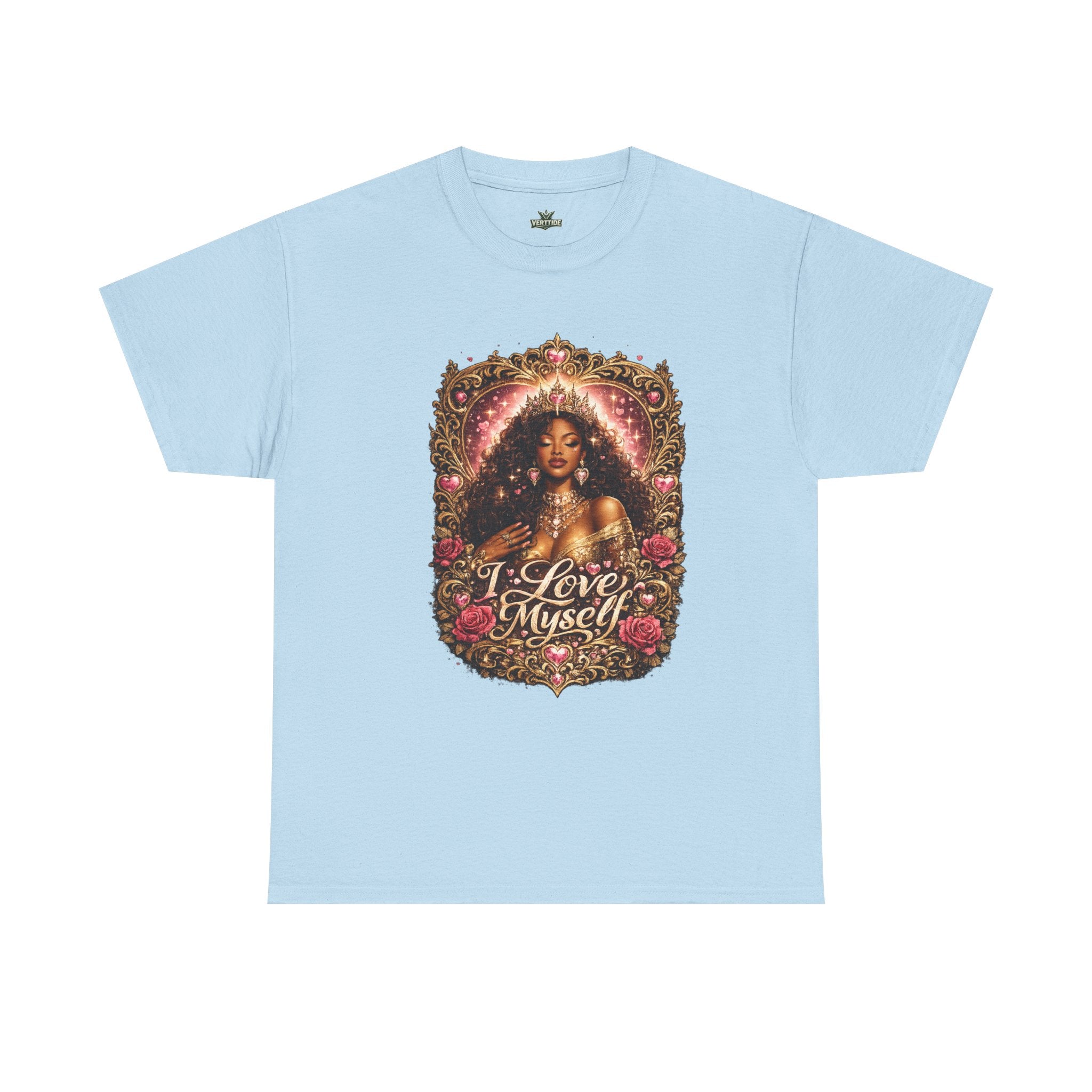 T-Shirt — I Love Myself Vintage Floral Self-Love Graphic