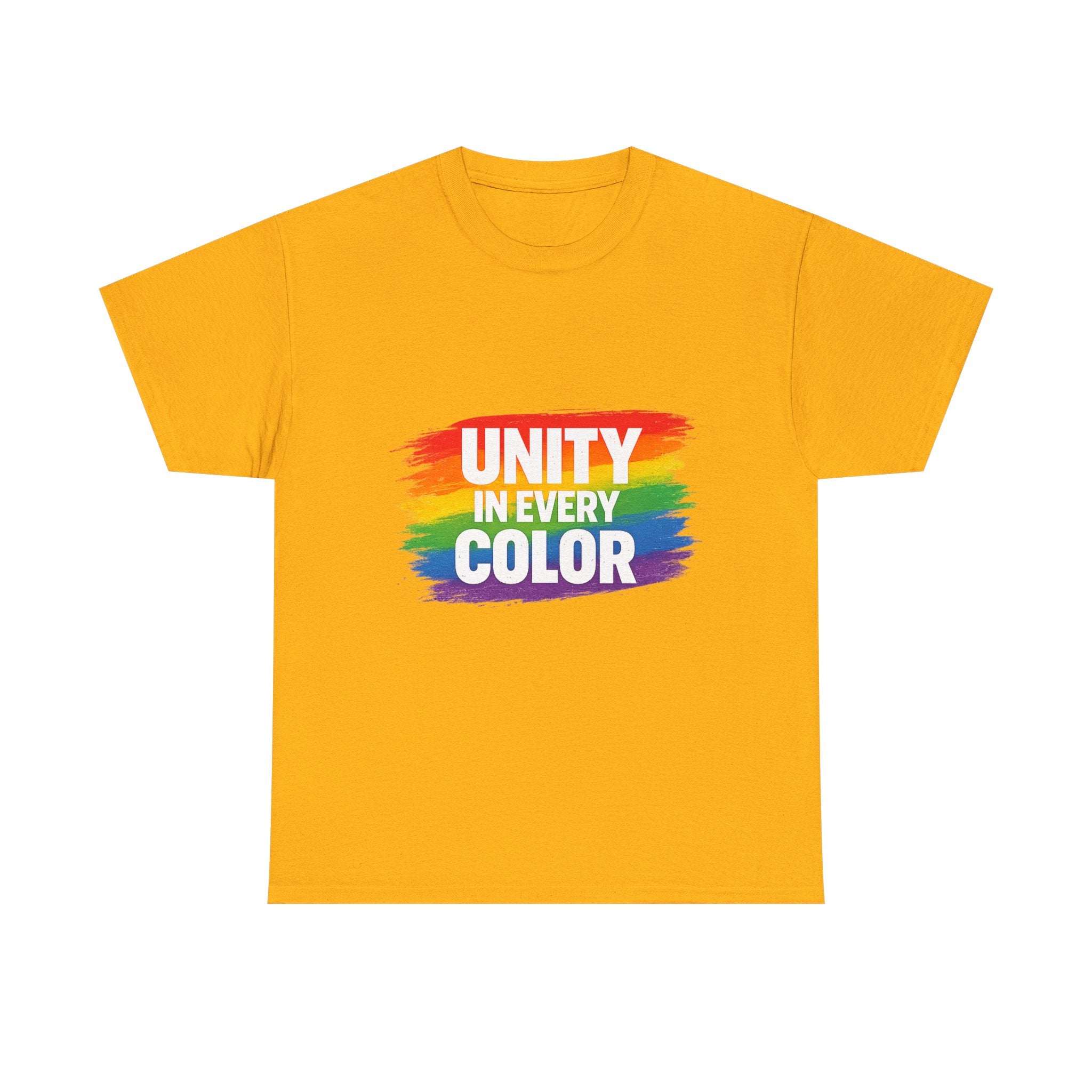 Unity In Every Color T-Shirt — Rainbow Pride Equality Tee