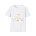 Rare Diamond T-Shirt — Elegant Script & Diamond Graphic