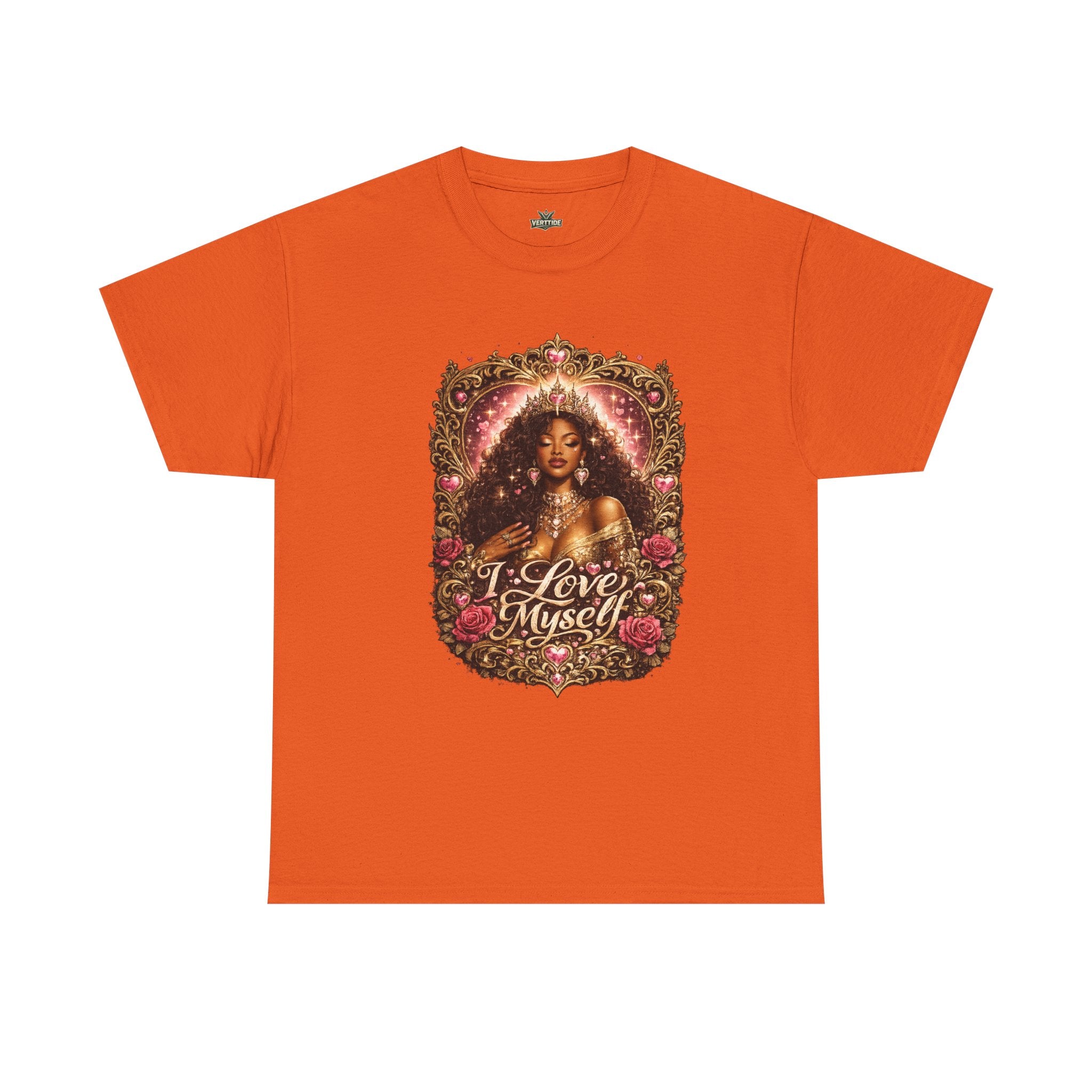 T-Shirt — I Love Myself Vintage Floral Self-Love Graphic