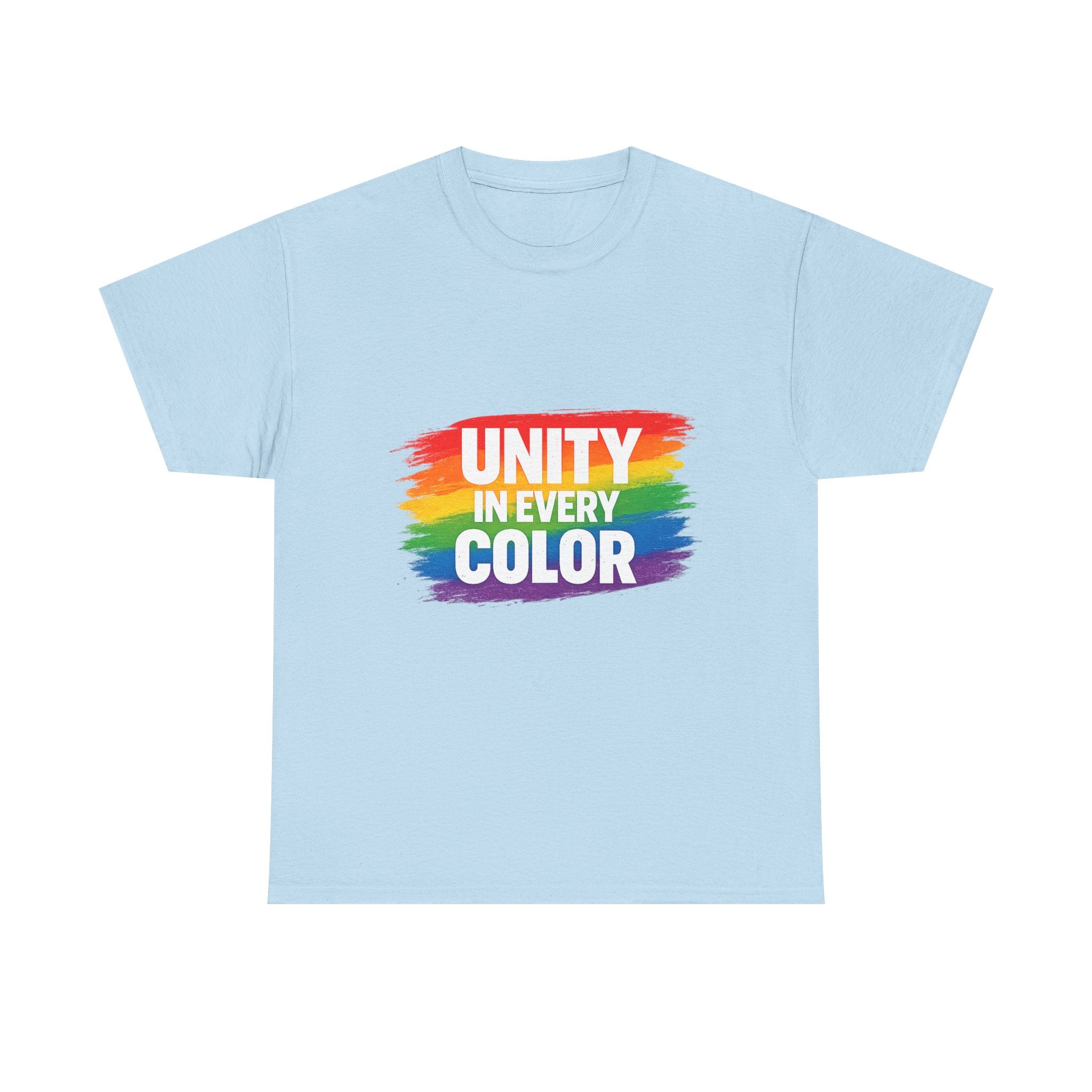 Unity In Every Color T-Shirt — Rainbow Pride Equality Tee