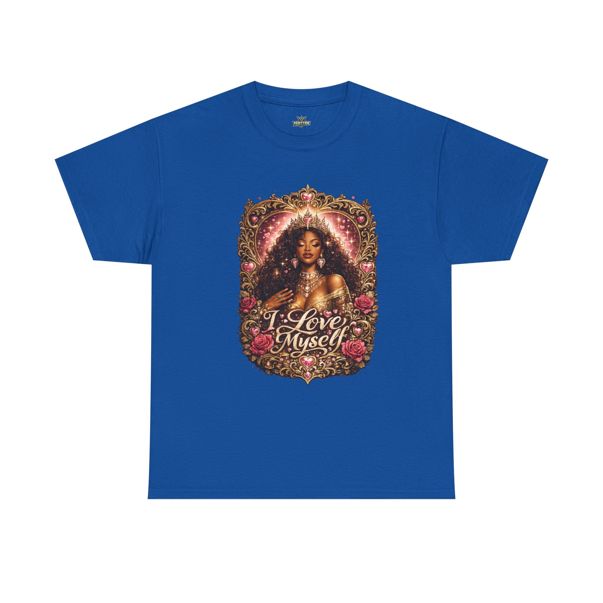 T-Shirt — I Love Myself Vintage Floral Self-Love Graphic