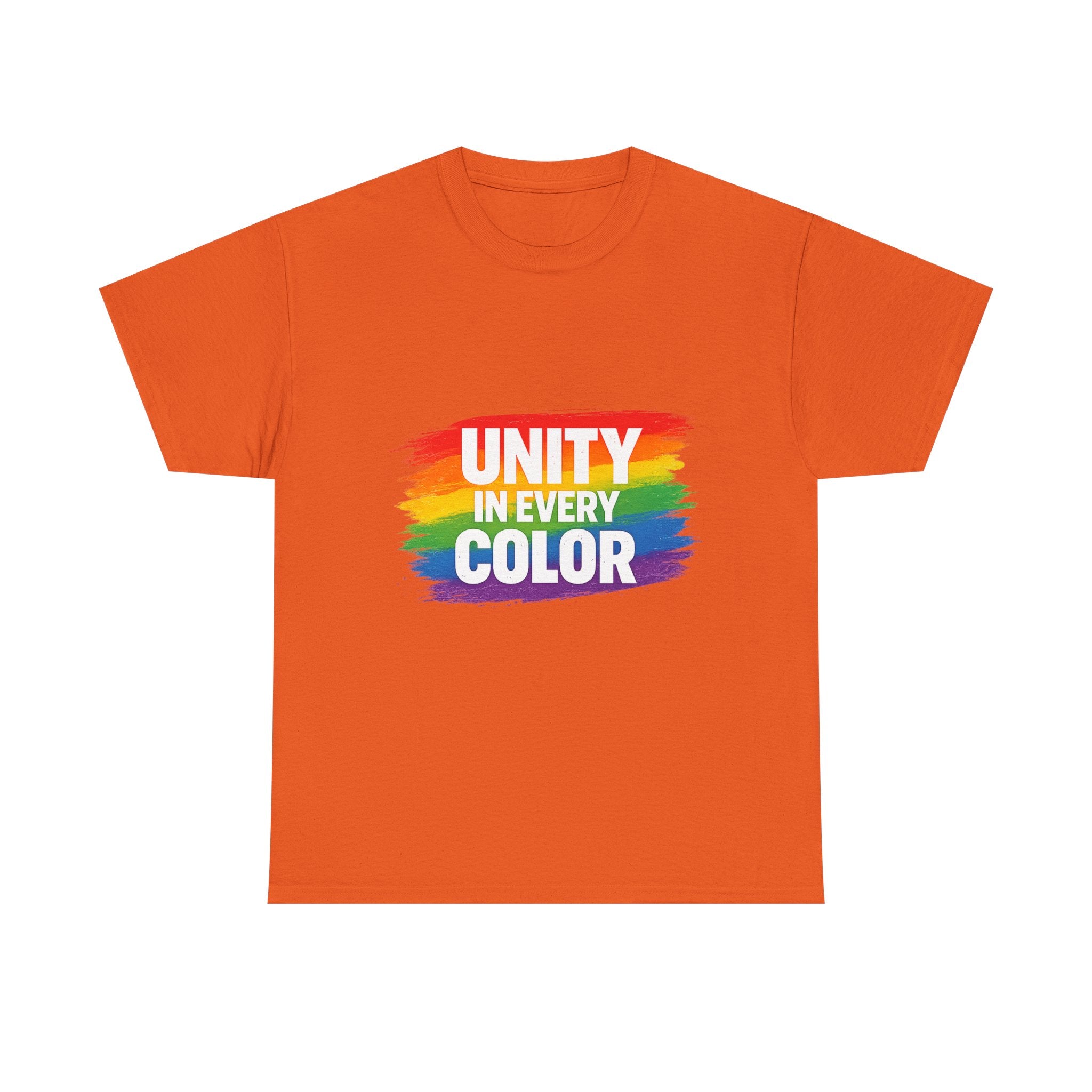Unity In Every Color T-Shirt — Rainbow Pride Equality Tee