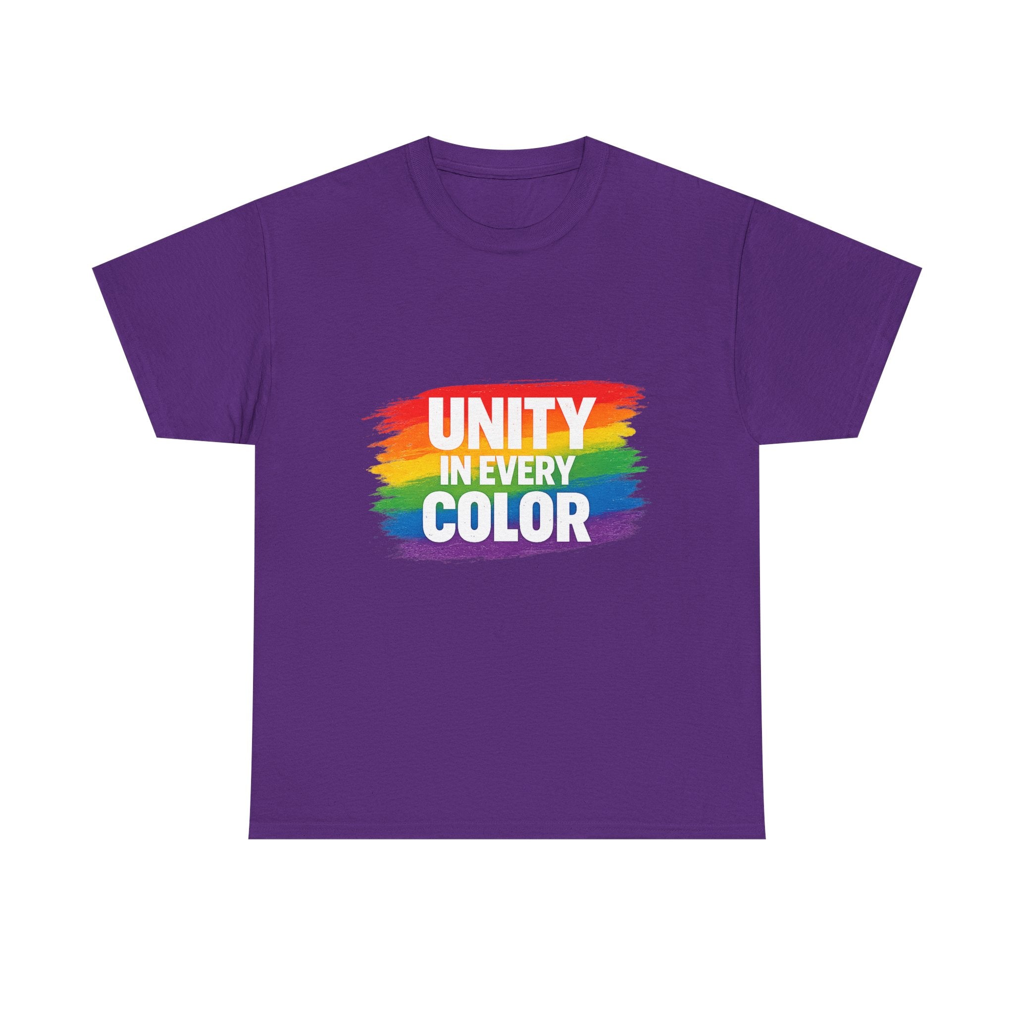 Unity In Every Color T-Shirt — Rainbow Pride Equality Tee