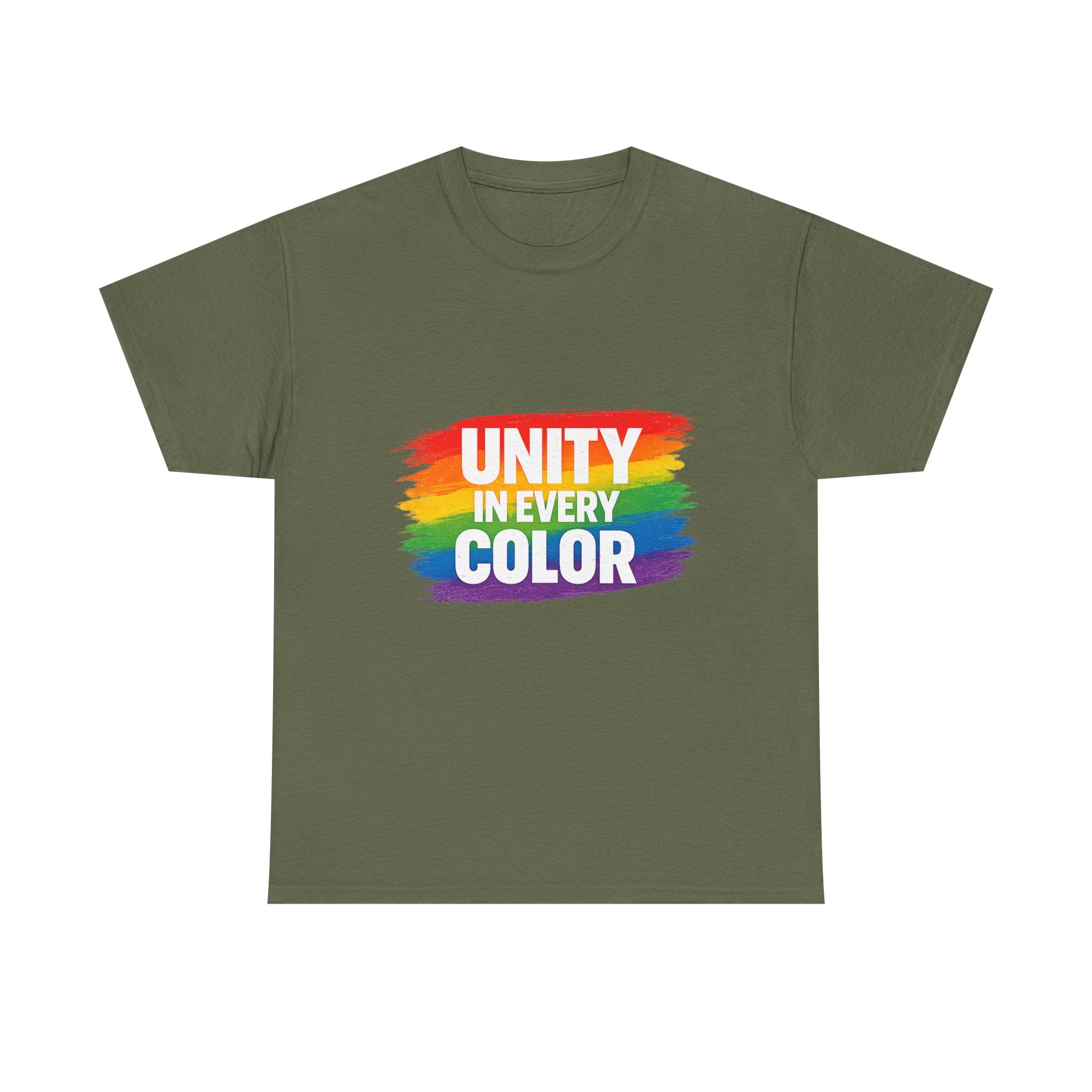 Unity In Every Color T-Shirt — Rainbow Pride Equality Tee