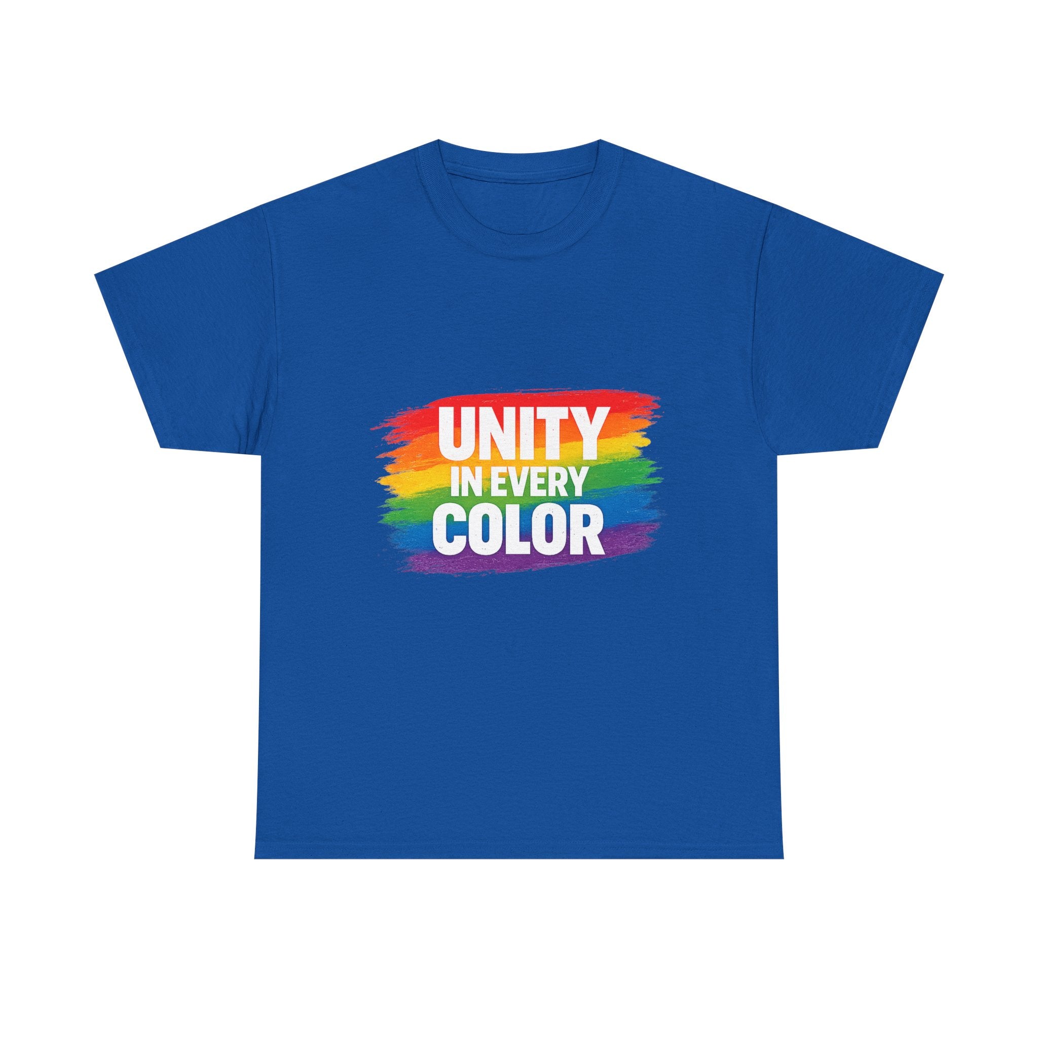 Unity In Every Color T-Shirt — Rainbow Pride Equality Tee