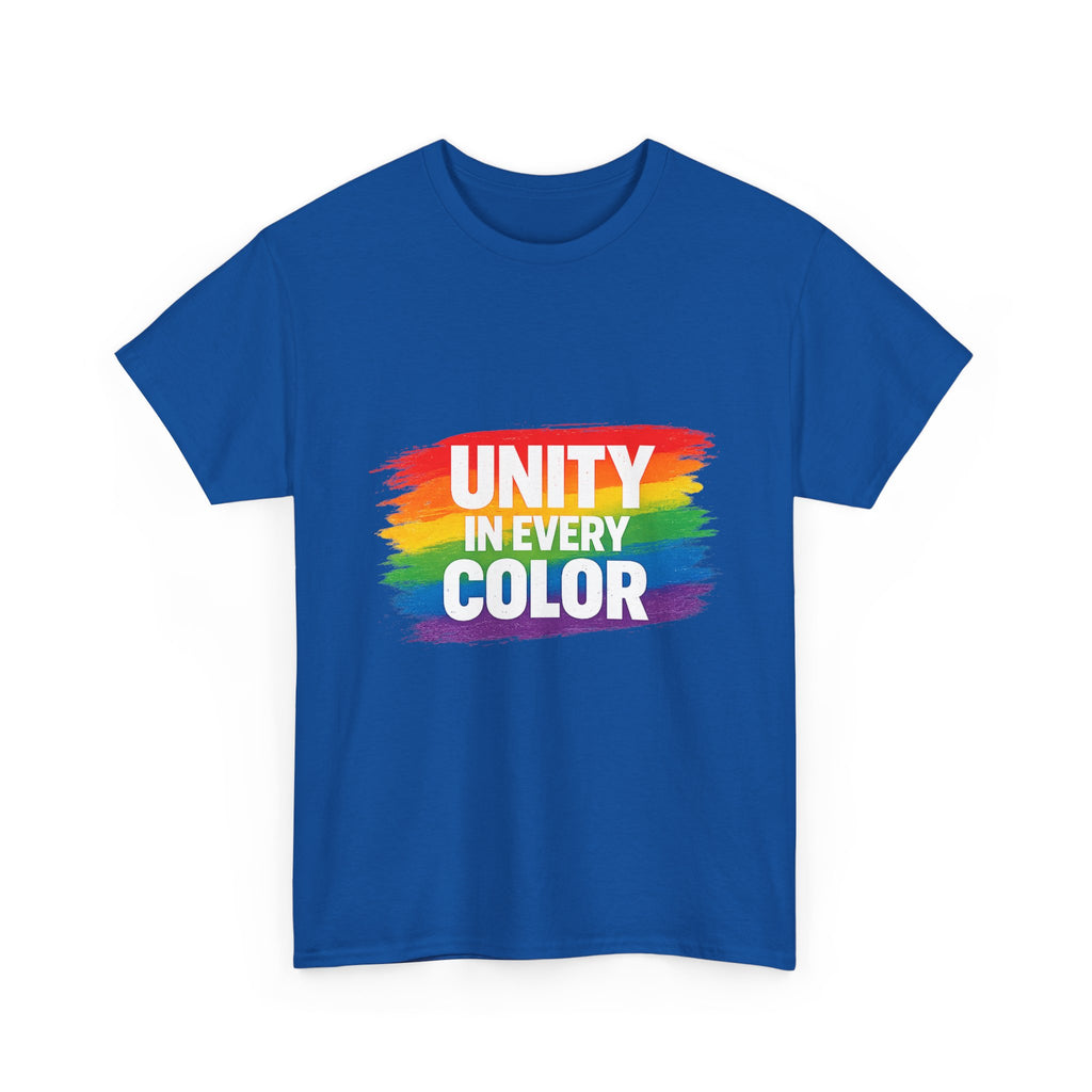 Unity In Every Color T-Shirt — Rainbow Pride Equality Tee