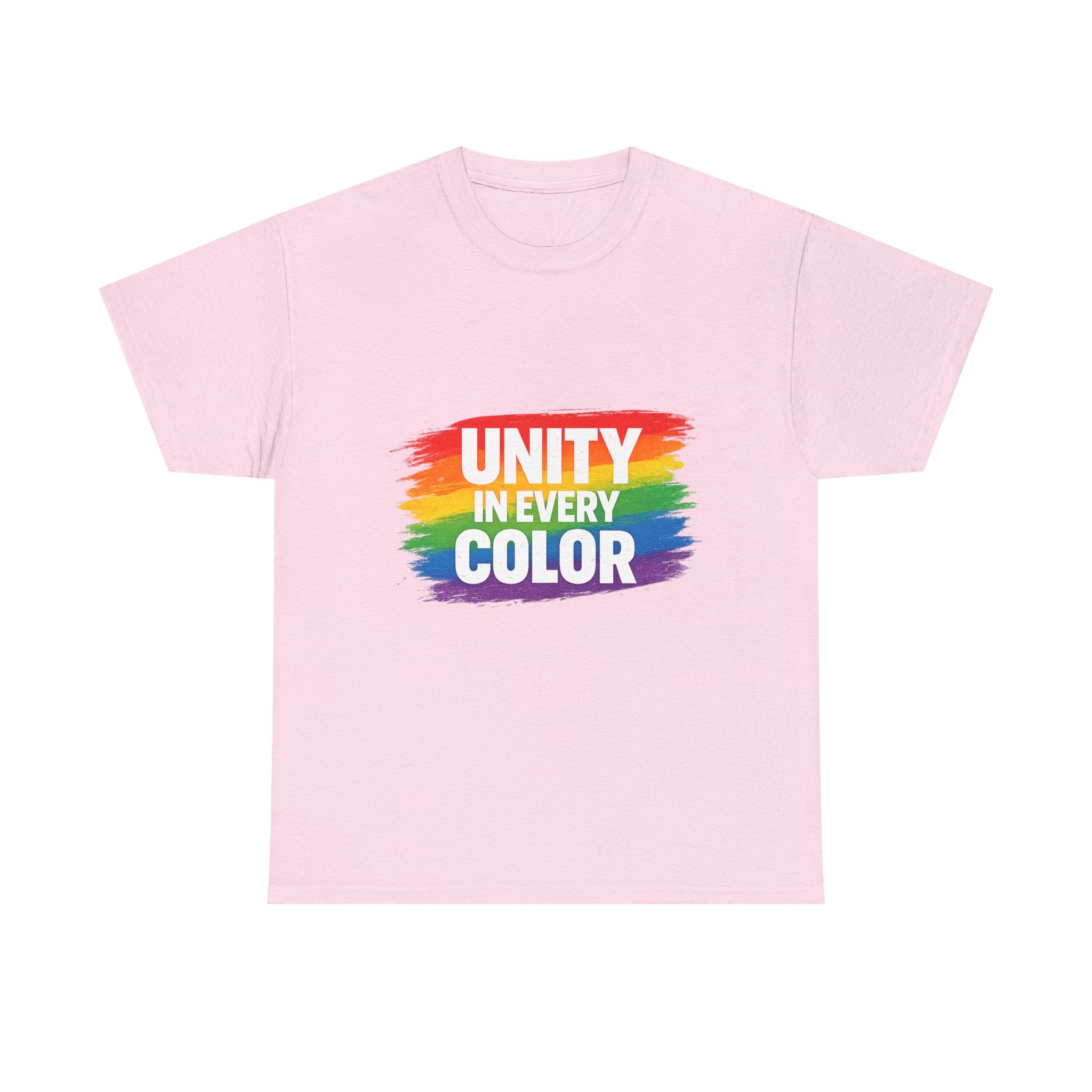 Unity In Every Color T-Shirt — Rainbow Pride Equality Tee