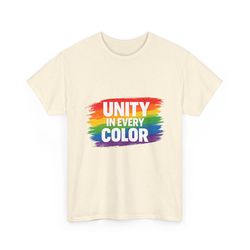 Unity In Every Color T-Shirt — Rainbow Pride Equality Tee