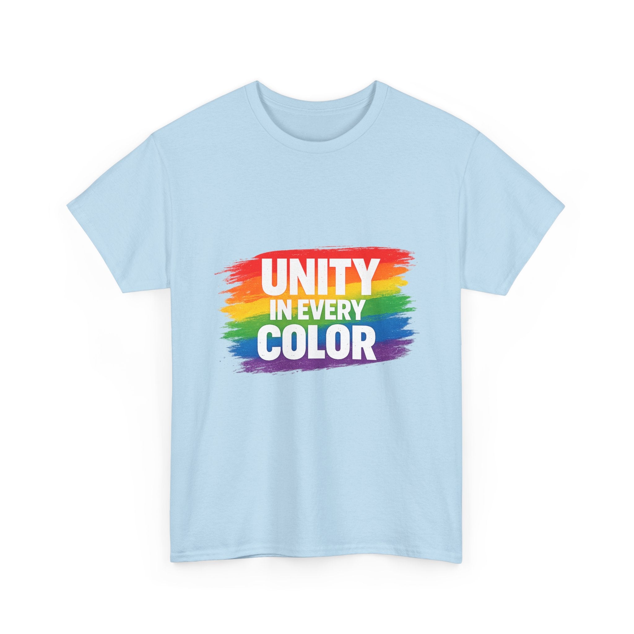 Unity In Every Color T-Shirt — Rainbow Pride Equality Tee
