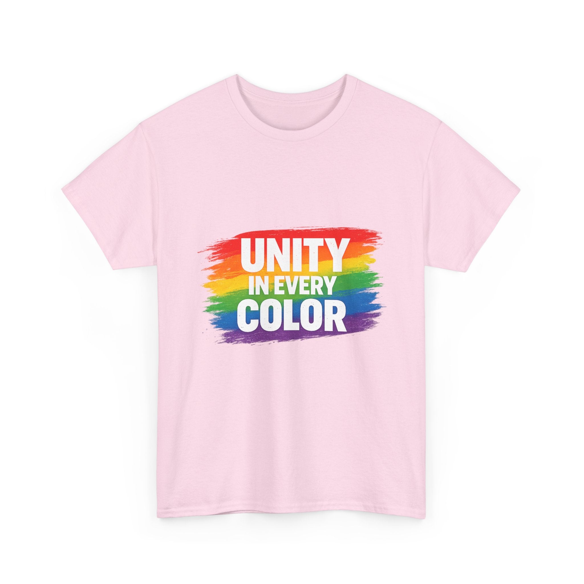 Unity In Every Color T-Shirt — Rainbow Pride Equality Tee