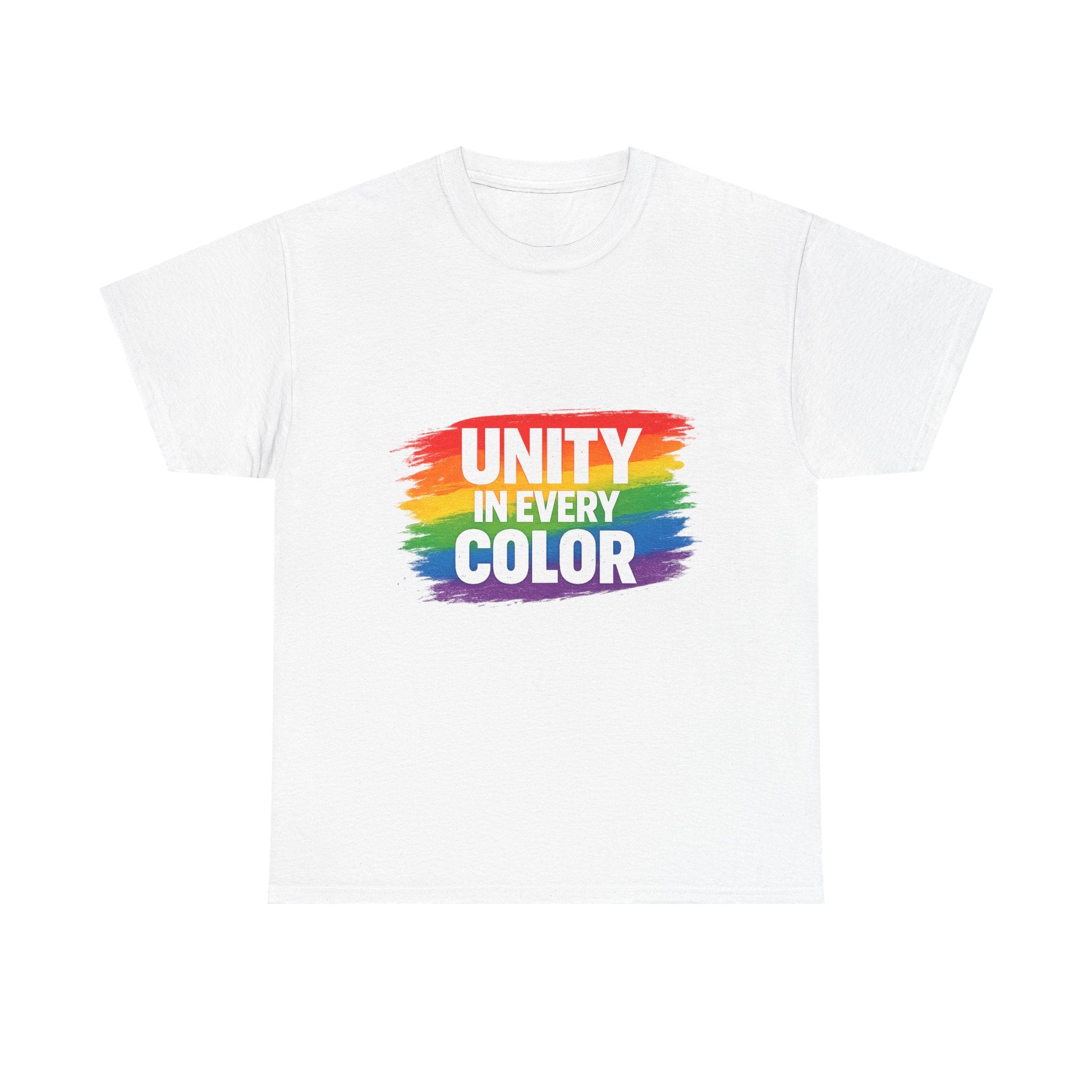Unity In Every Color T-Shirt — Rainbow Pride Equality Tee