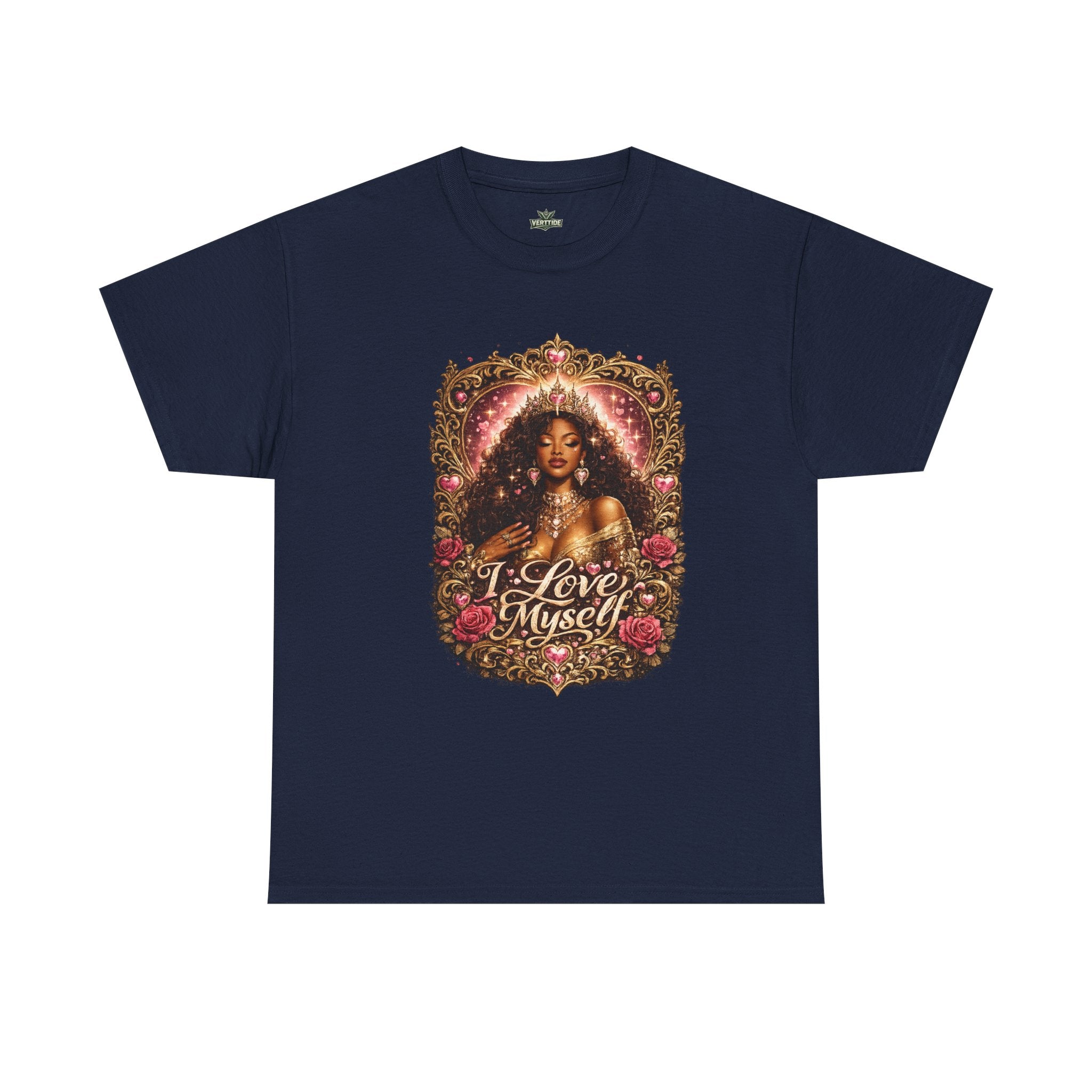 T-Shirt — I Love Myself Vintage Floral Self-Love Graphic