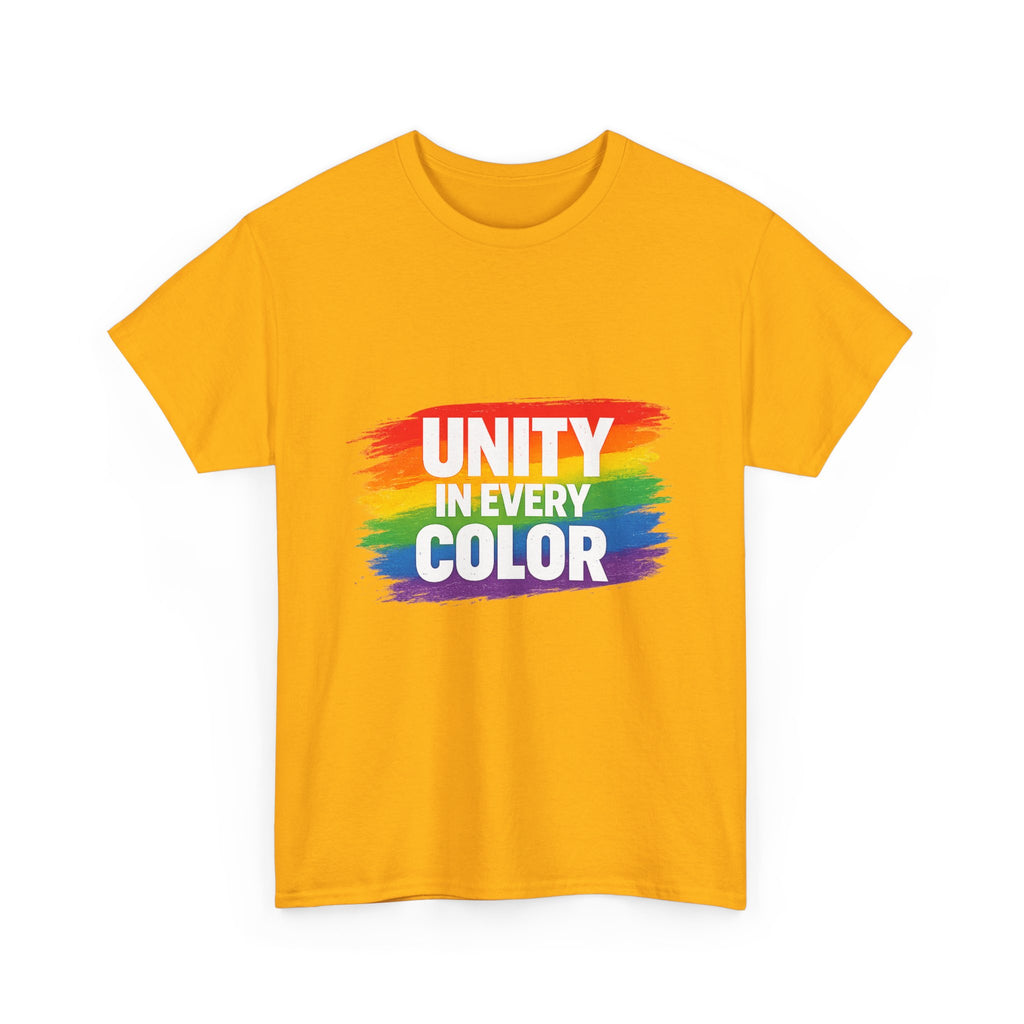Unity In Every Color T-Shirt — Rainbow Pride Equality Tee