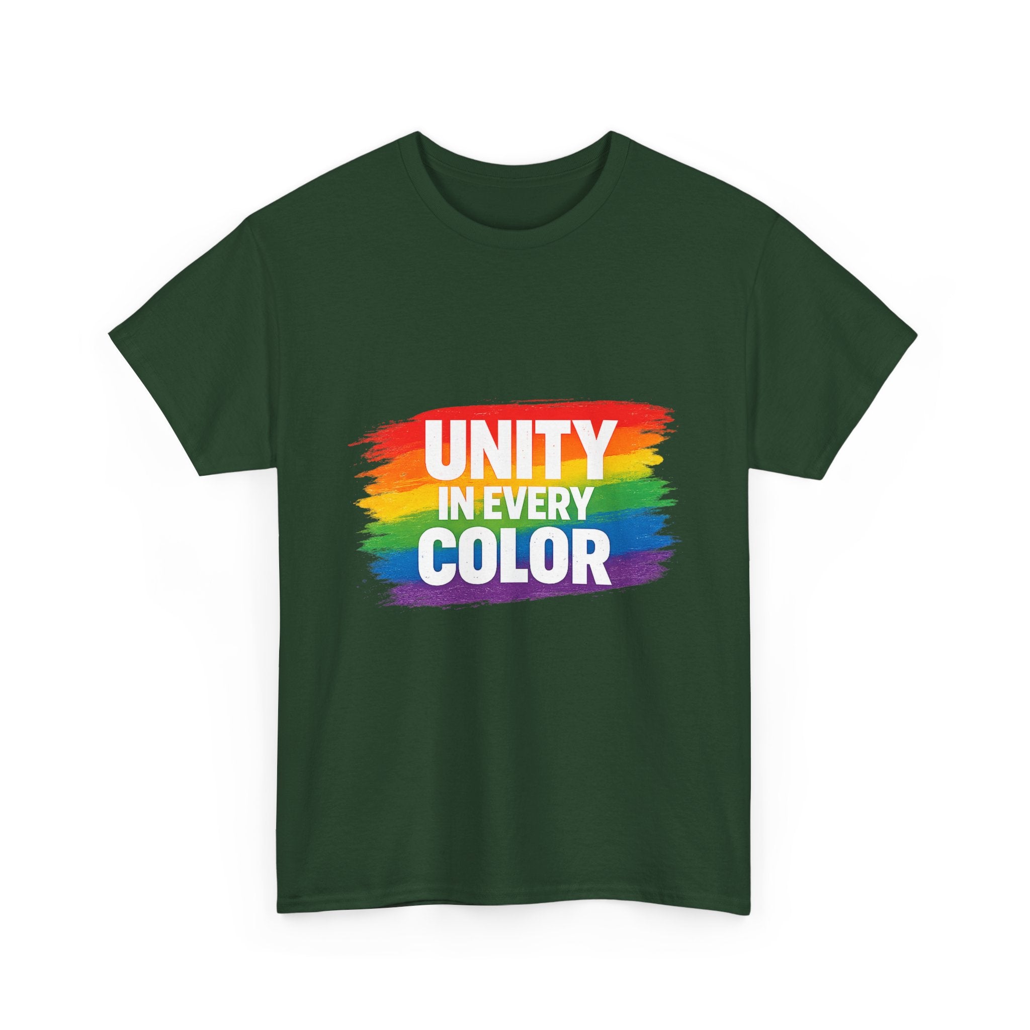 Unity In Every Color T-Shirt — Rainbow Pride Equality Tee