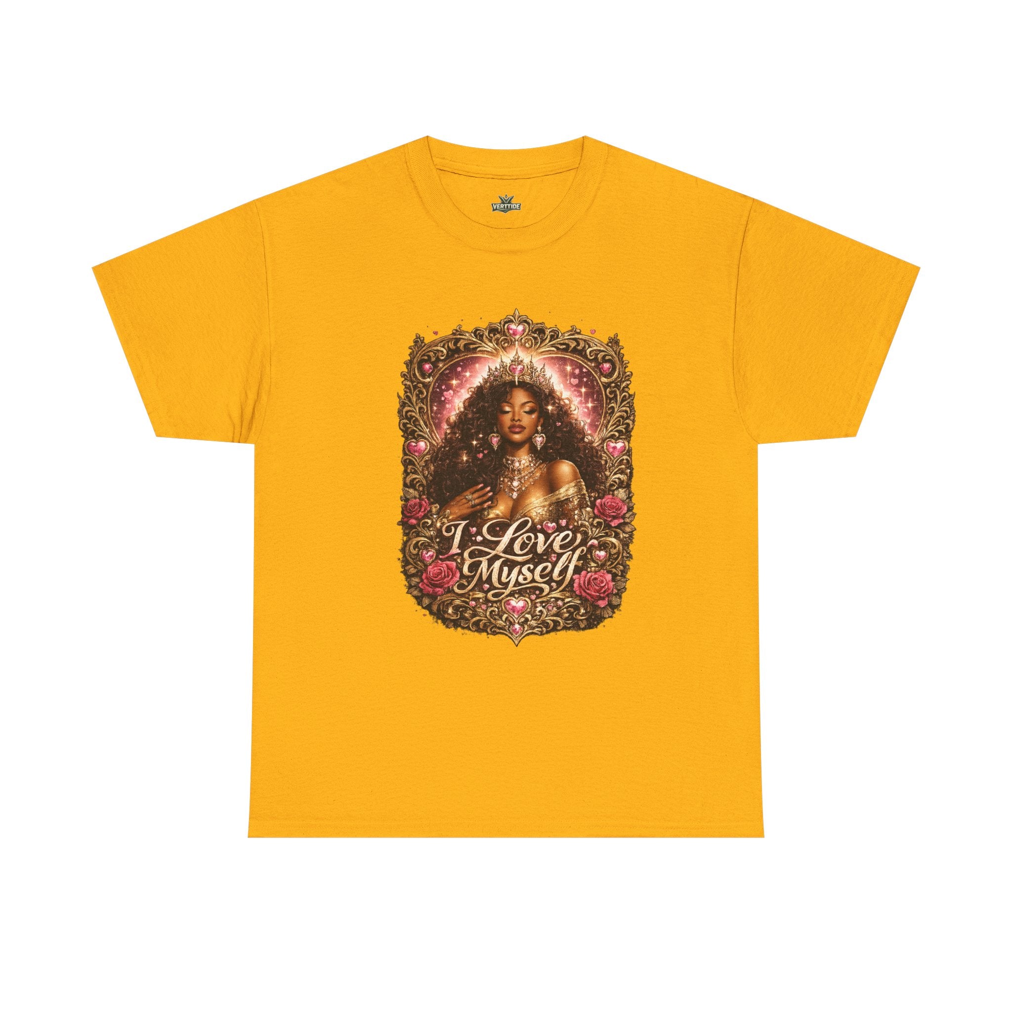 T-Shirt — I Love Myself Vintage Floral Self-Love Graphic