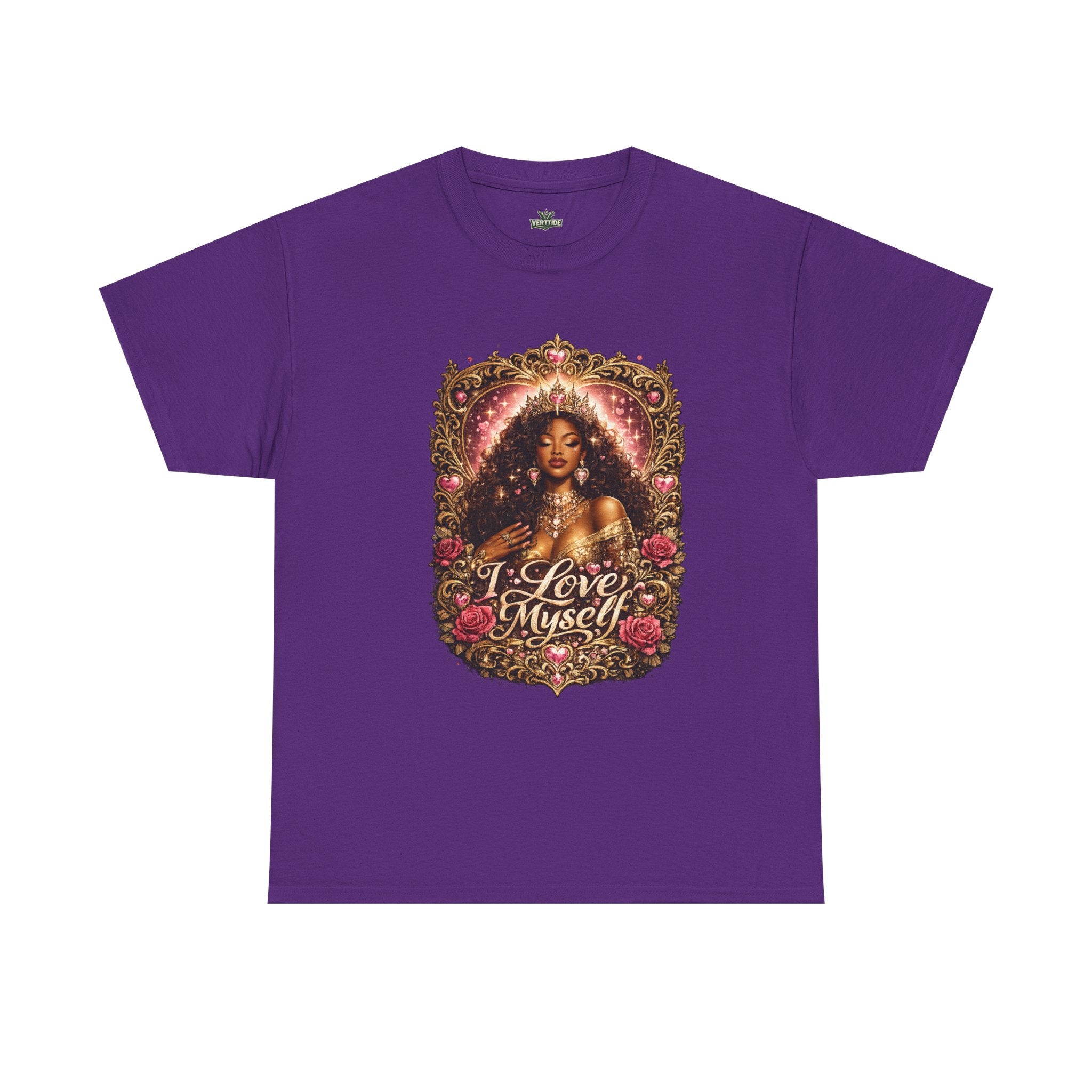 T-Shirt — I Love Myself Vintage Floral Self-Love Graphic