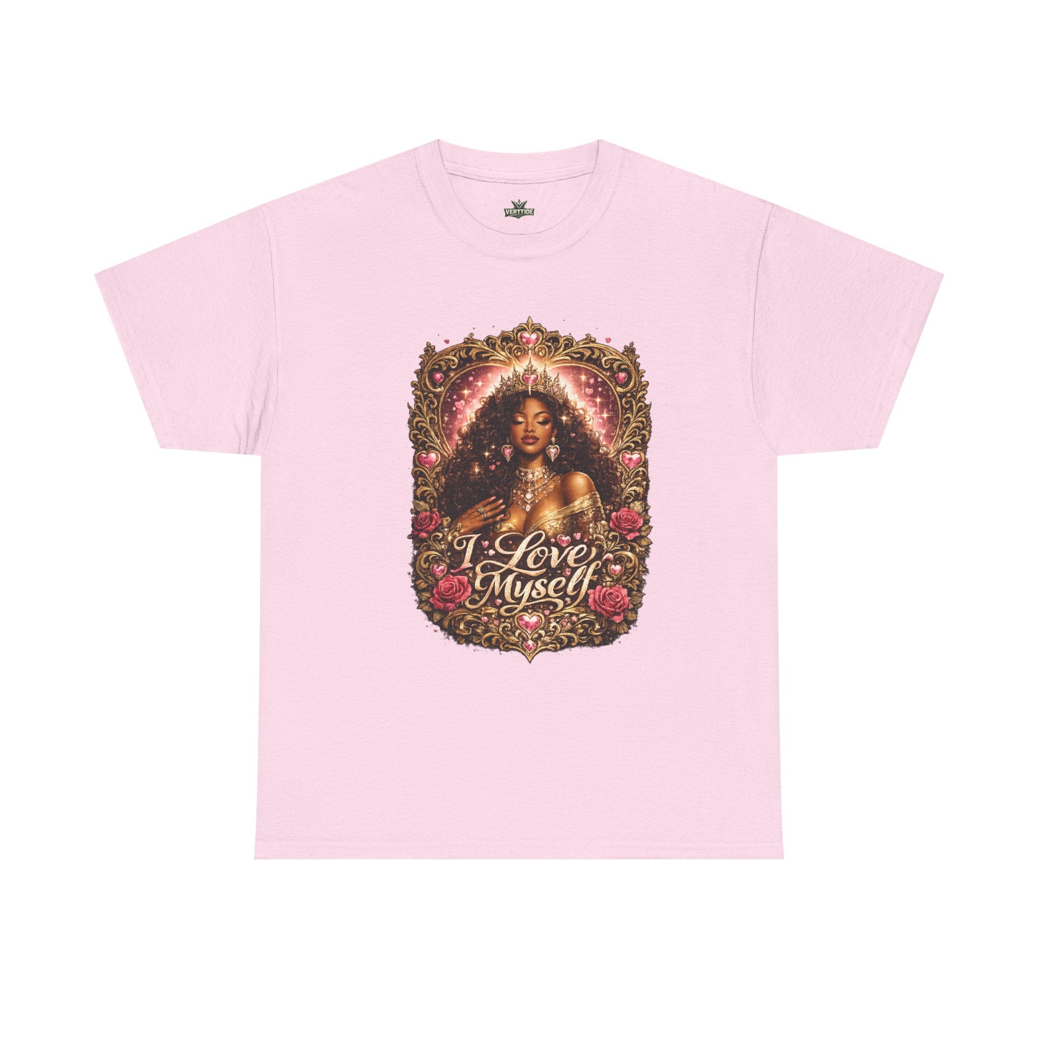 T-Shirt — I Love Myself Vintage Floral Self-Love Graphic