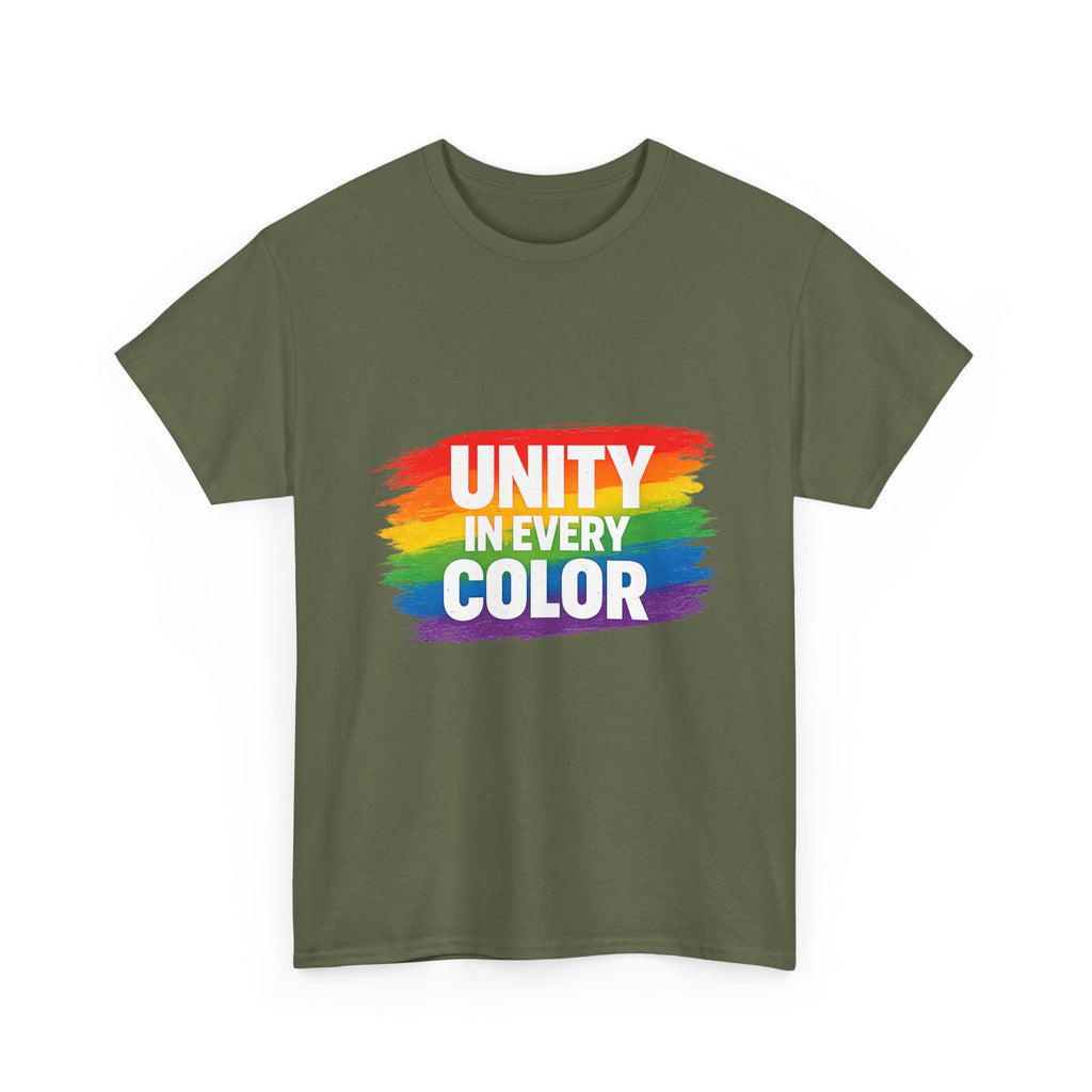 Unity In Every Color T-Shirt — Rainbow Pride Equality Tee