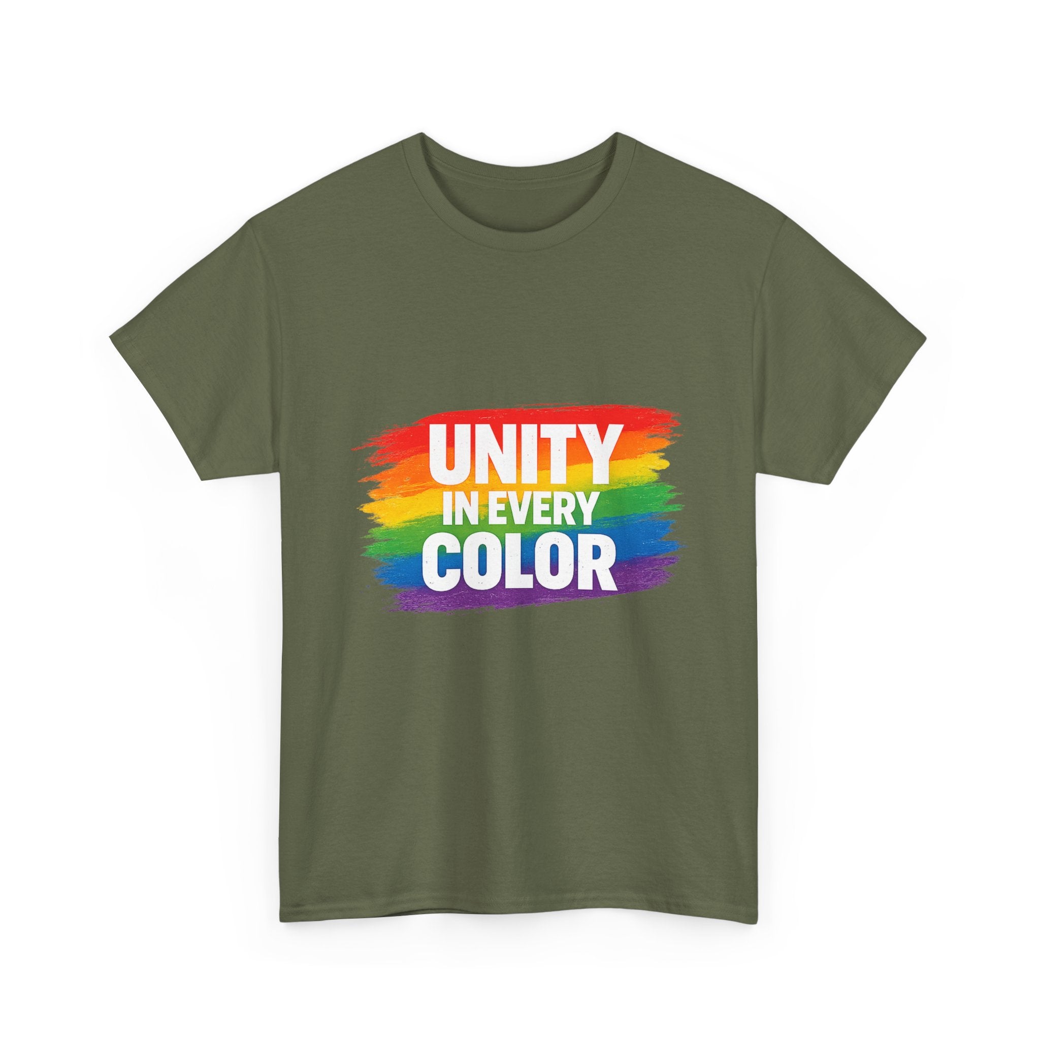 Unity In Every Color T-Shirt — Rainbow Pride Equality Tee