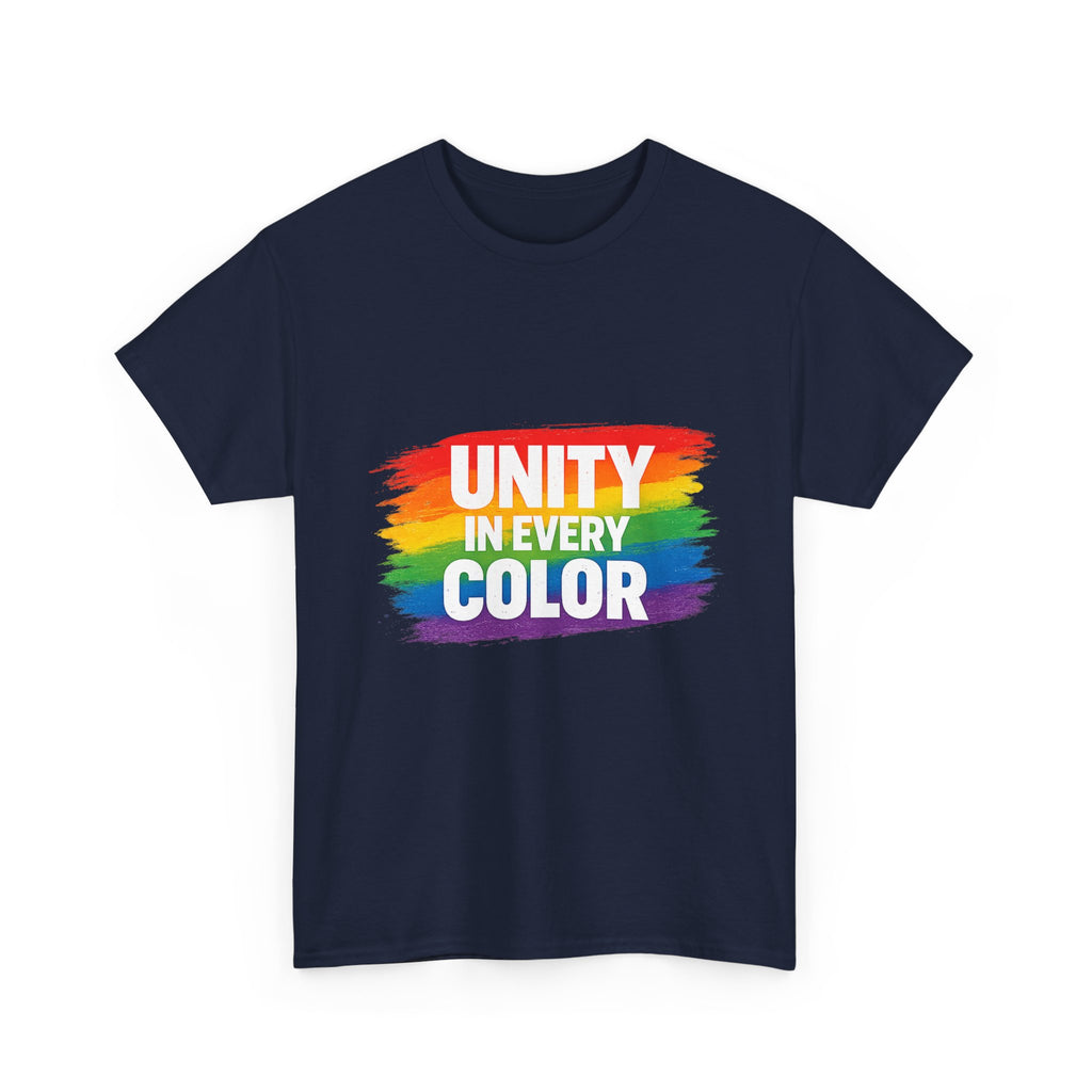 Unity In Every Color T-Shirt — Rainbow Pride Equality Tee