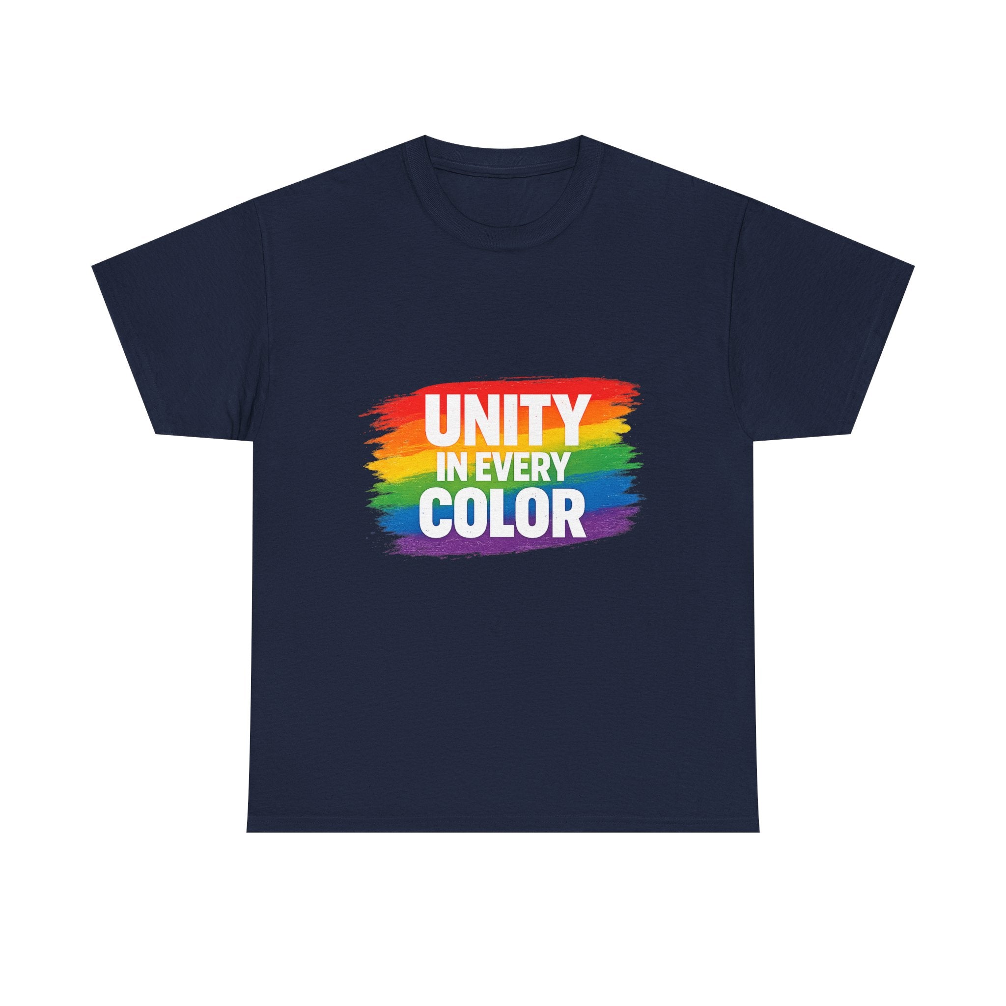 Unity In Every Color T-Shirt — Rainbow Pride Equality Tee