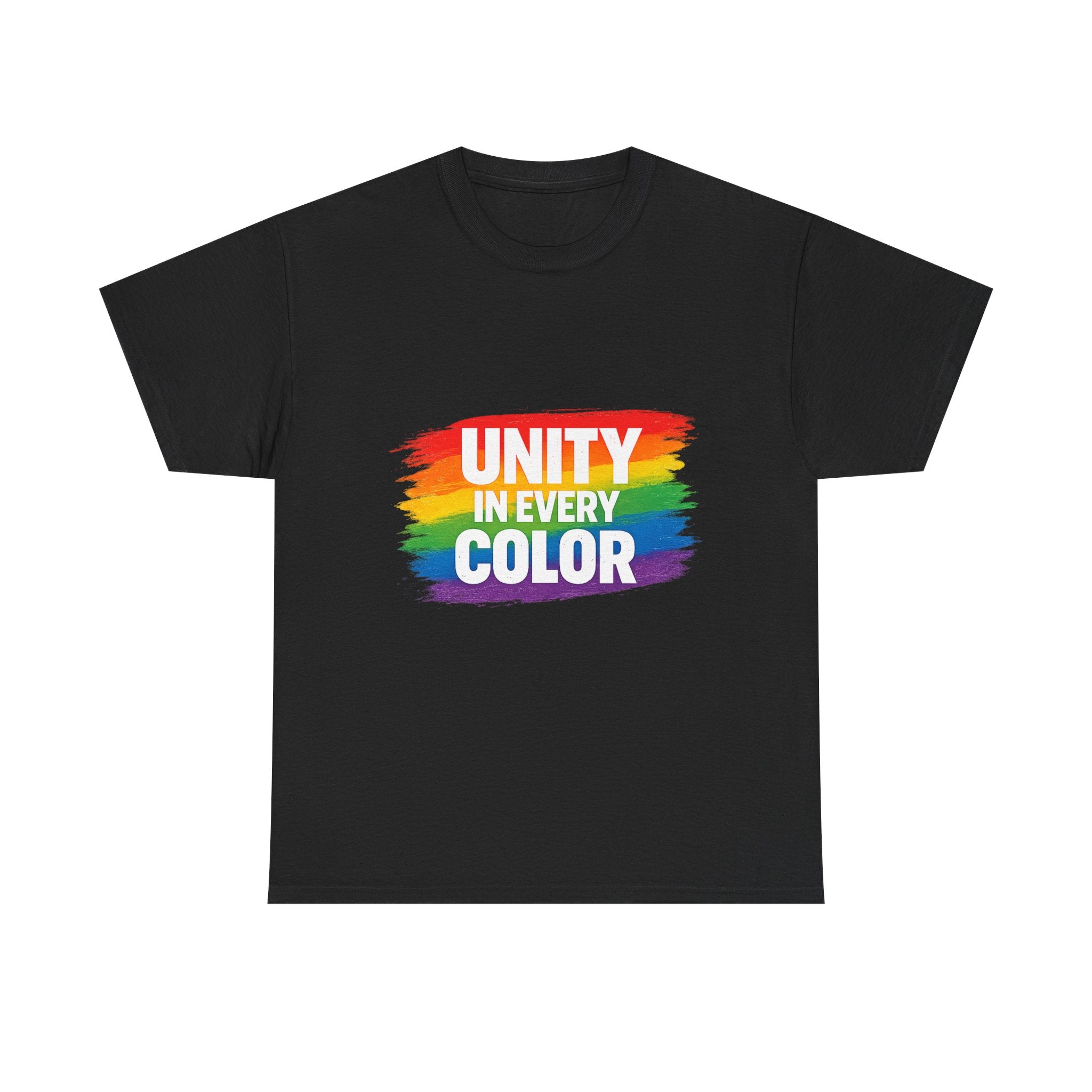 Unity In Every Color T-Shirt — Rainbow Pride Equality Tee