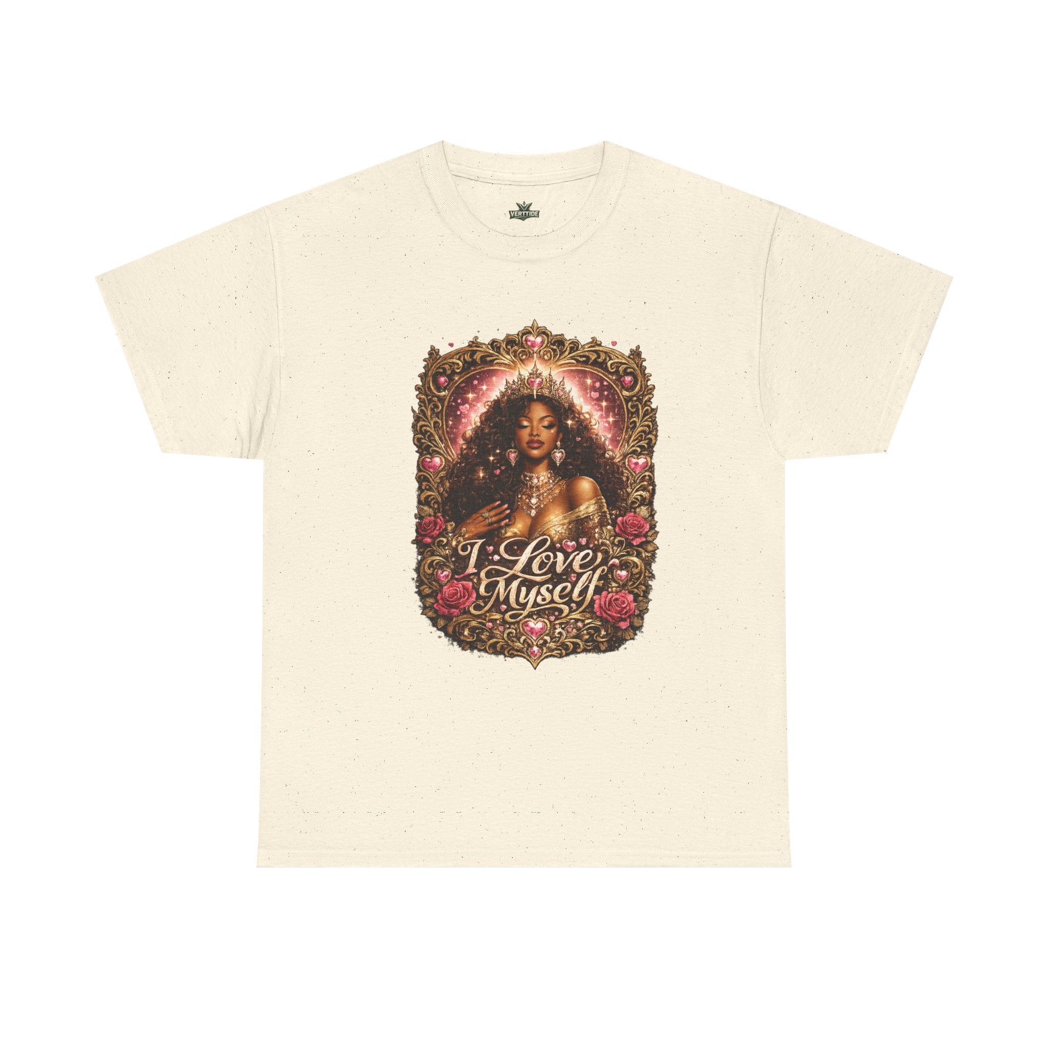 T-Shirt — I Love Myself Vintage Floral Self-Love Graphic