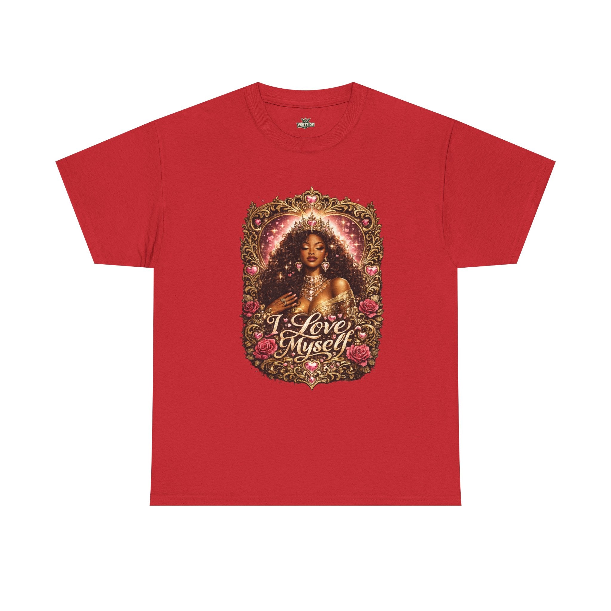 T-Shirt — I Love Myself Vintage Floral Self-Love Graphic