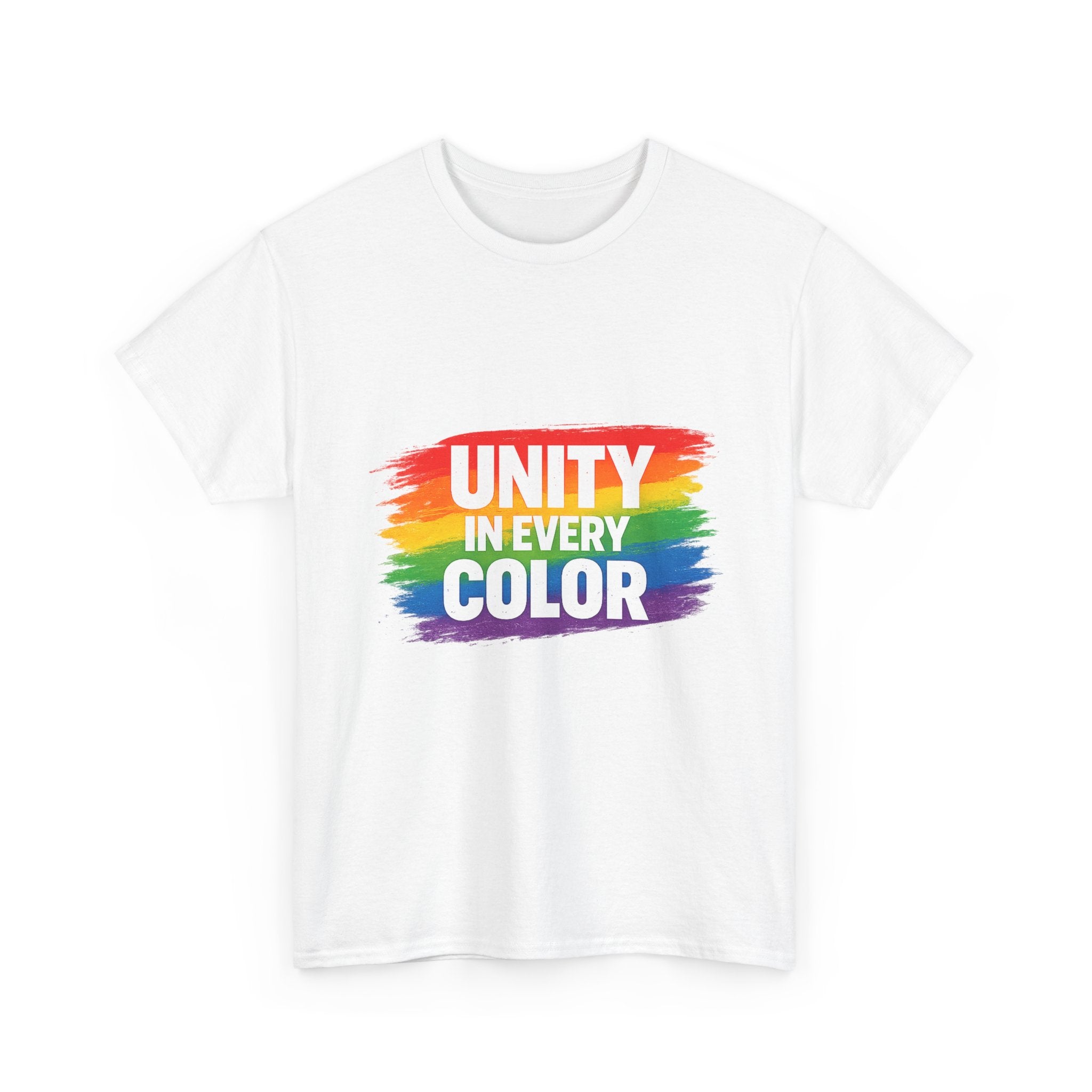 Unity In Every Color T-Shirt — Rainbow Pride Equality Tee