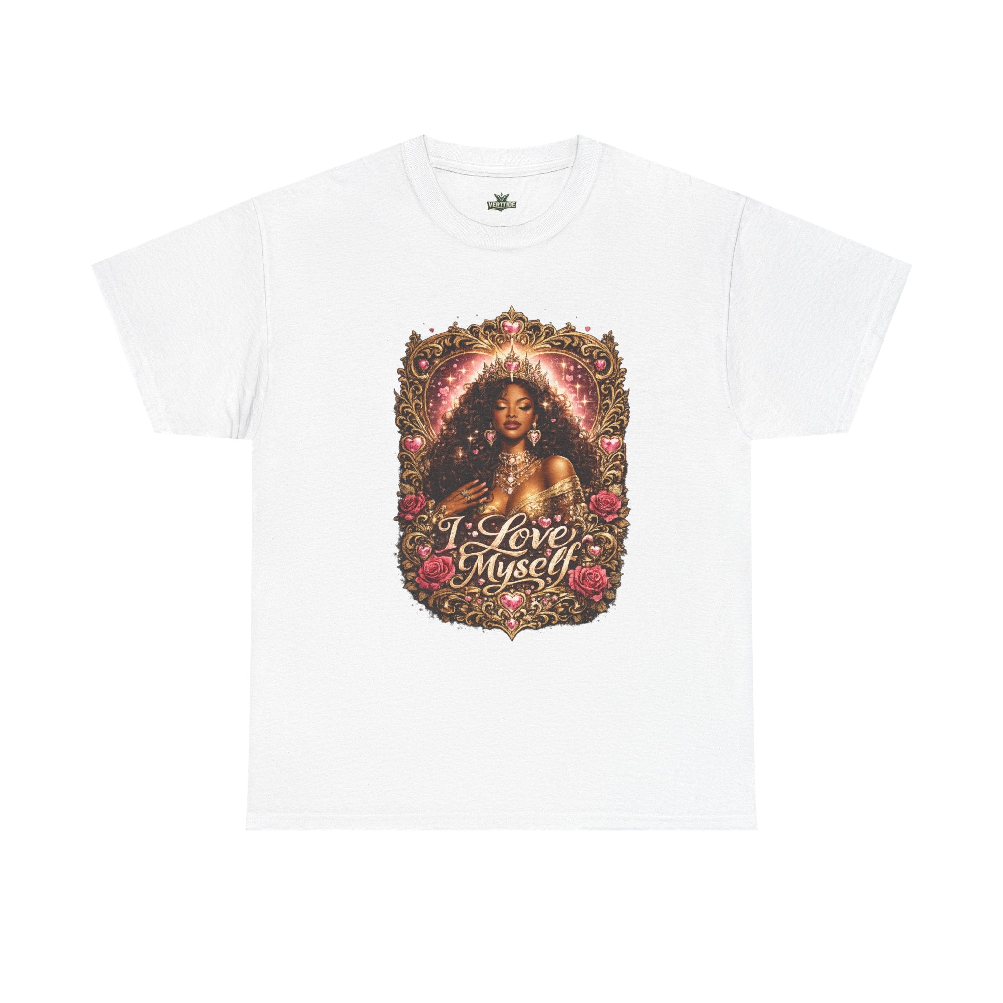 T-Shirt — I Love Myself Vintage Floral Self-Love Graphic