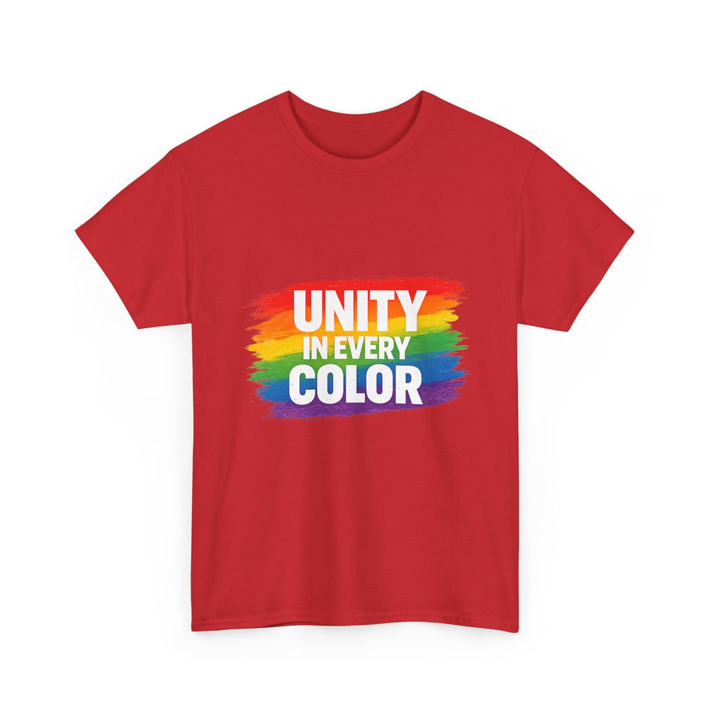 Unity In Every Color T-Shirt — Rainbow Pride Equality Tee