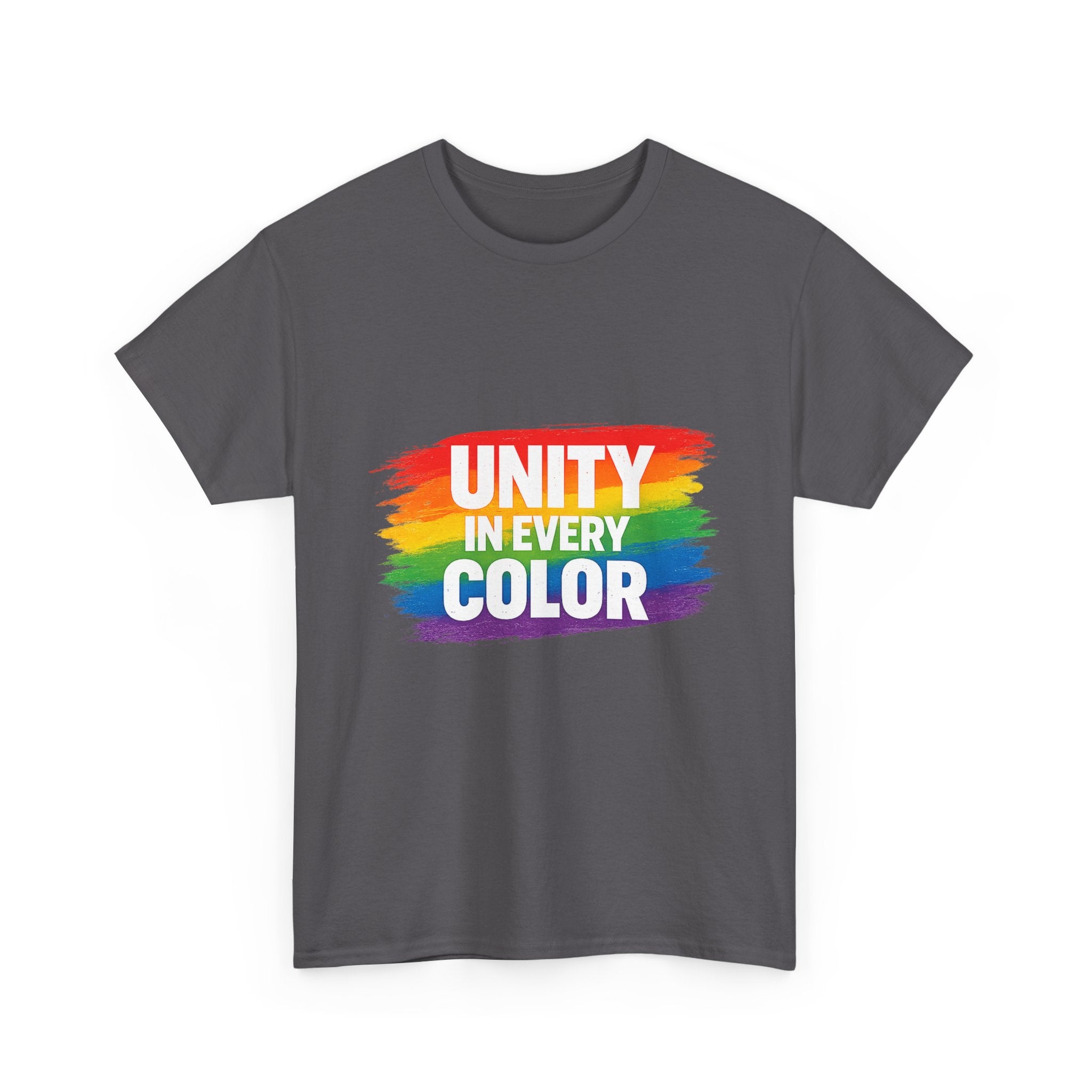 Unity In Every Color T-Shirt — Rainbow Pride Equality Tee