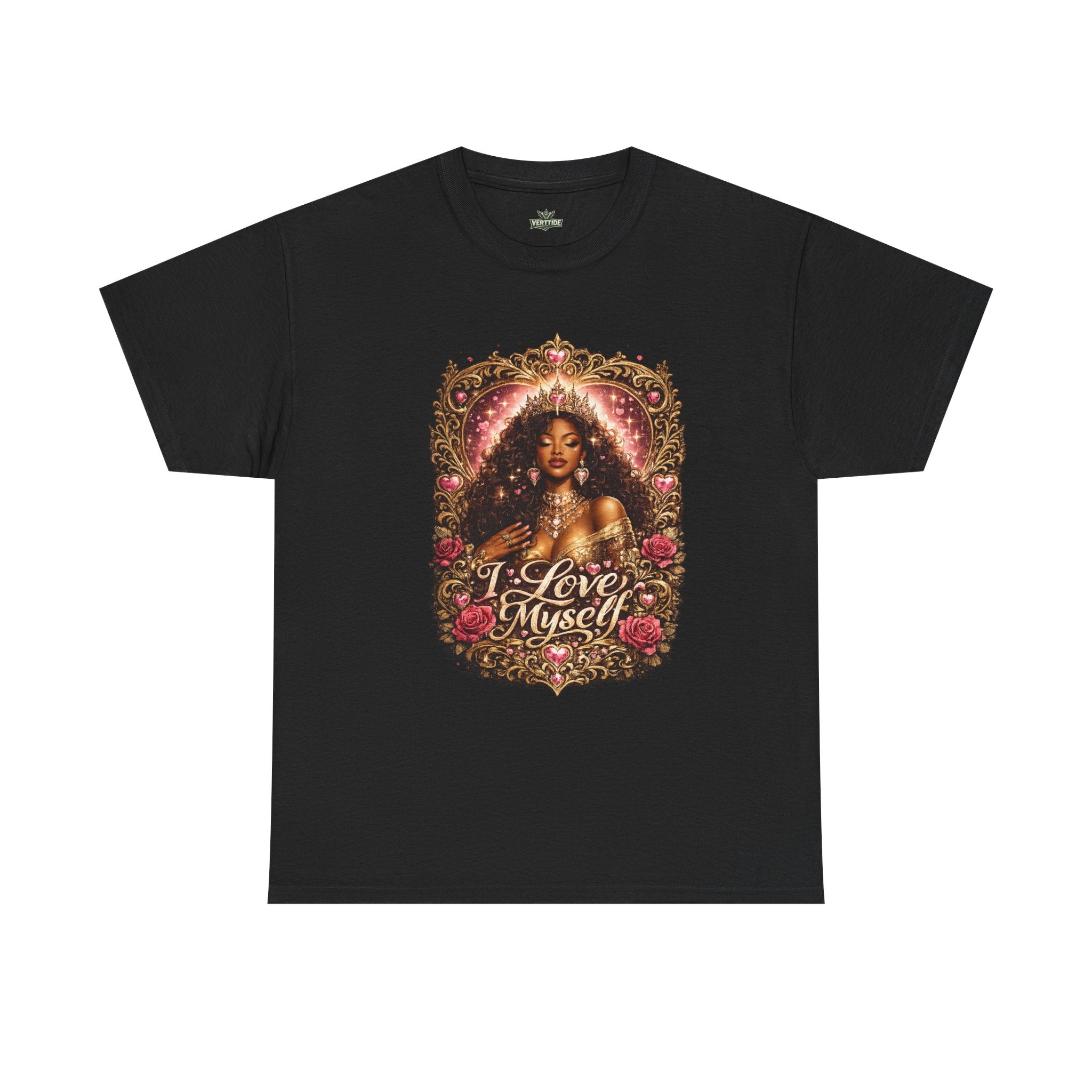 T-Shirt — I Love Myself Vintage Floral Self-Love Graphic