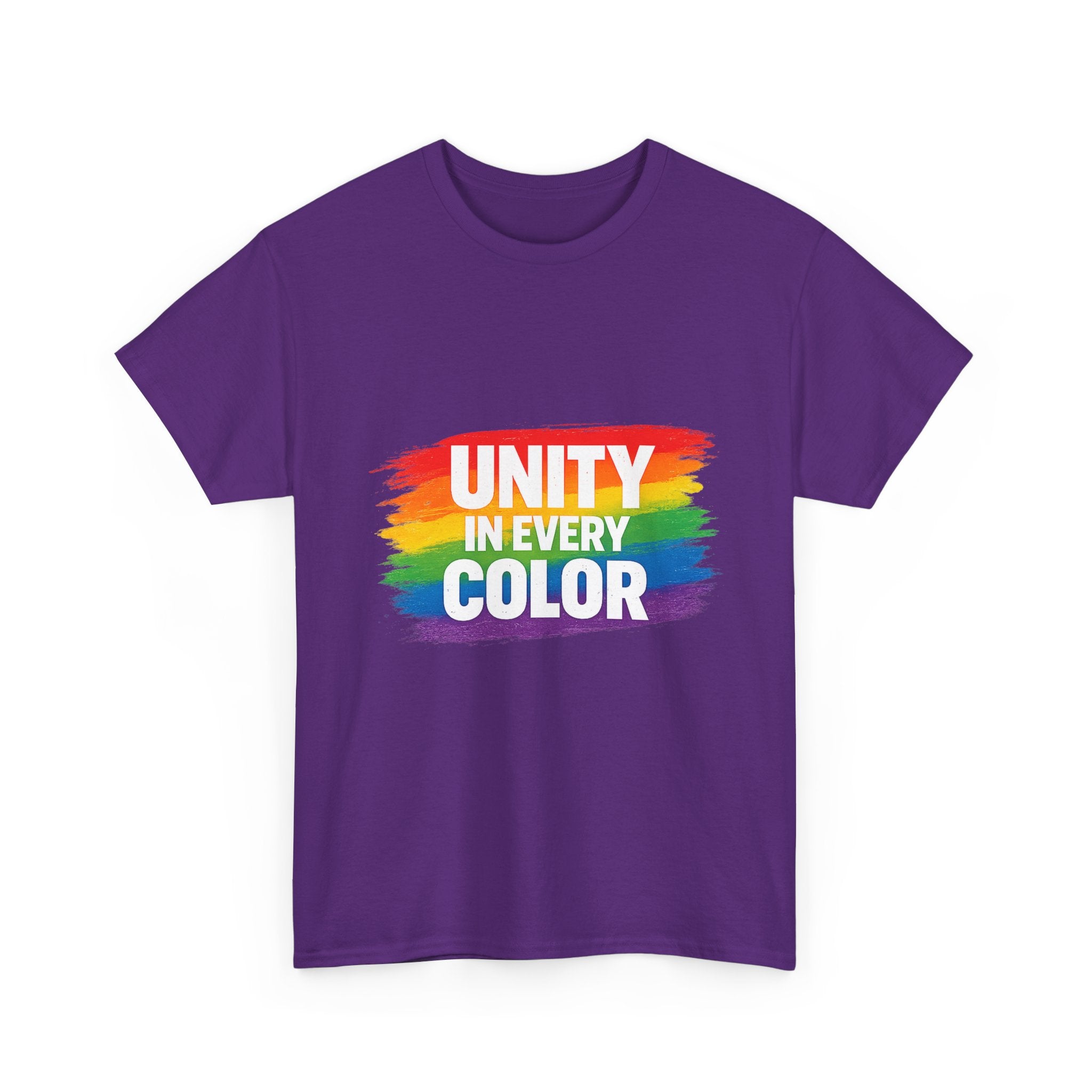 Unity In Every Color T-Shirt — Rainbow Pride Equality Tee